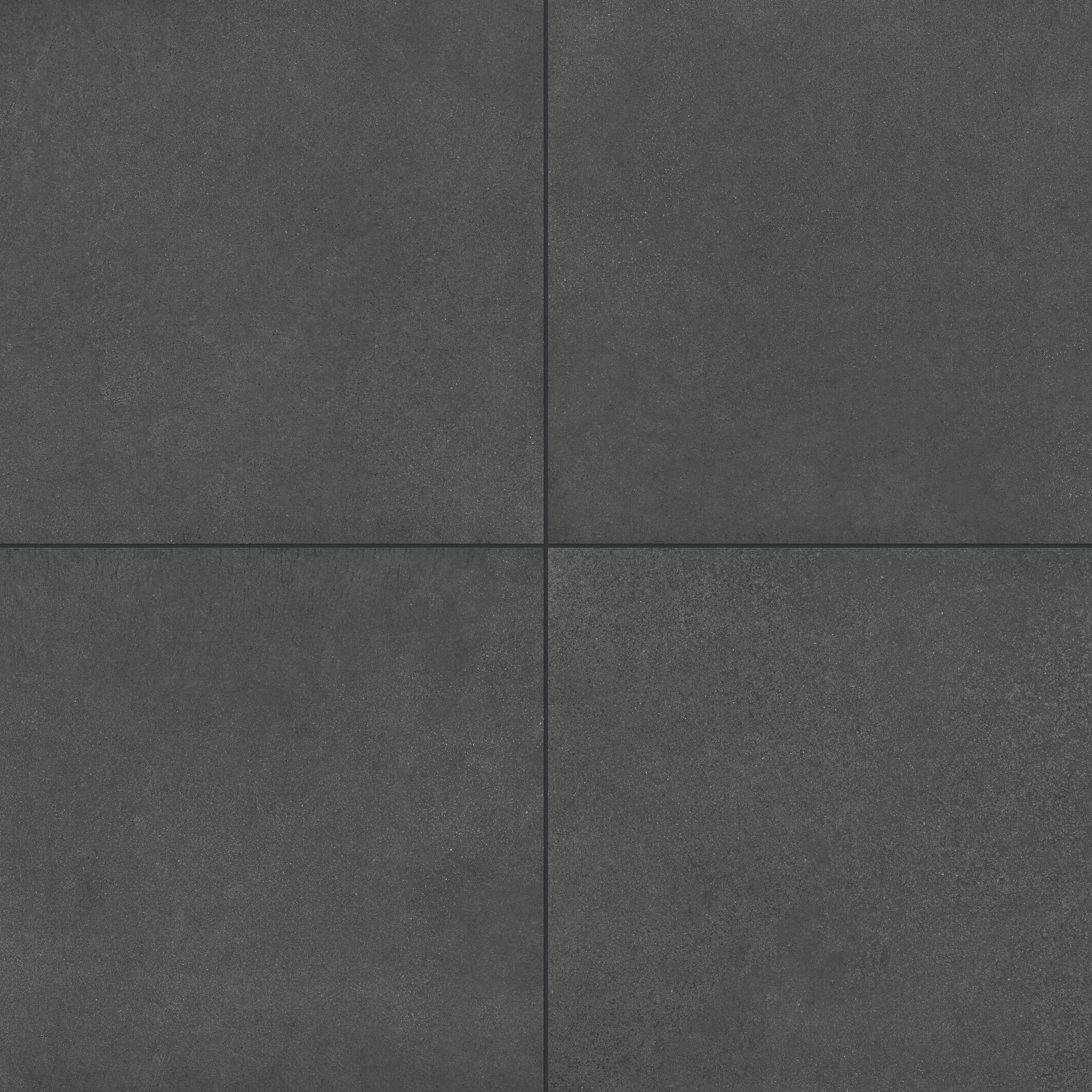 Palmer 24x24 Matte Porcelain Tile in Nero