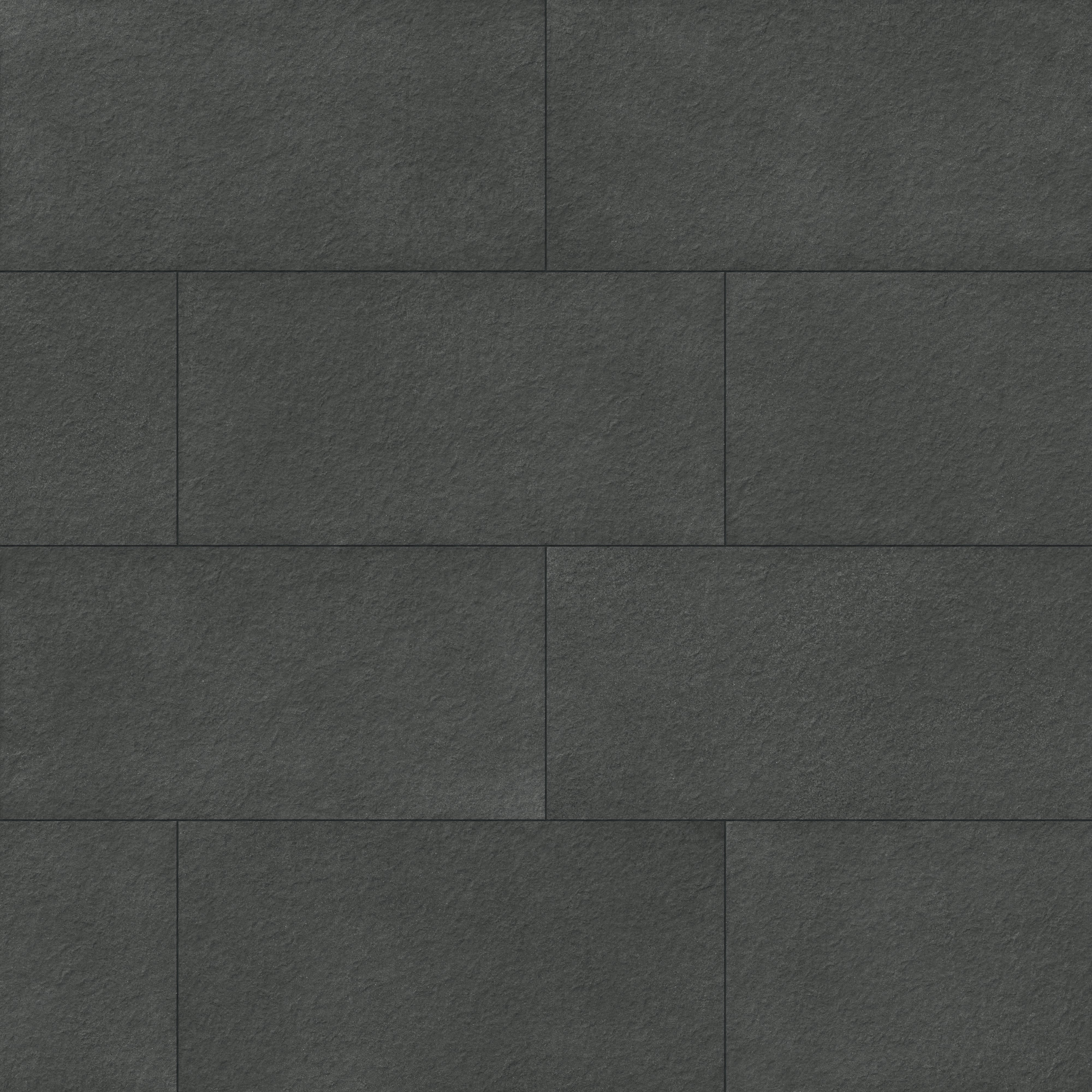 Palmer 24x48 Raw Porcelain Tile in Nero