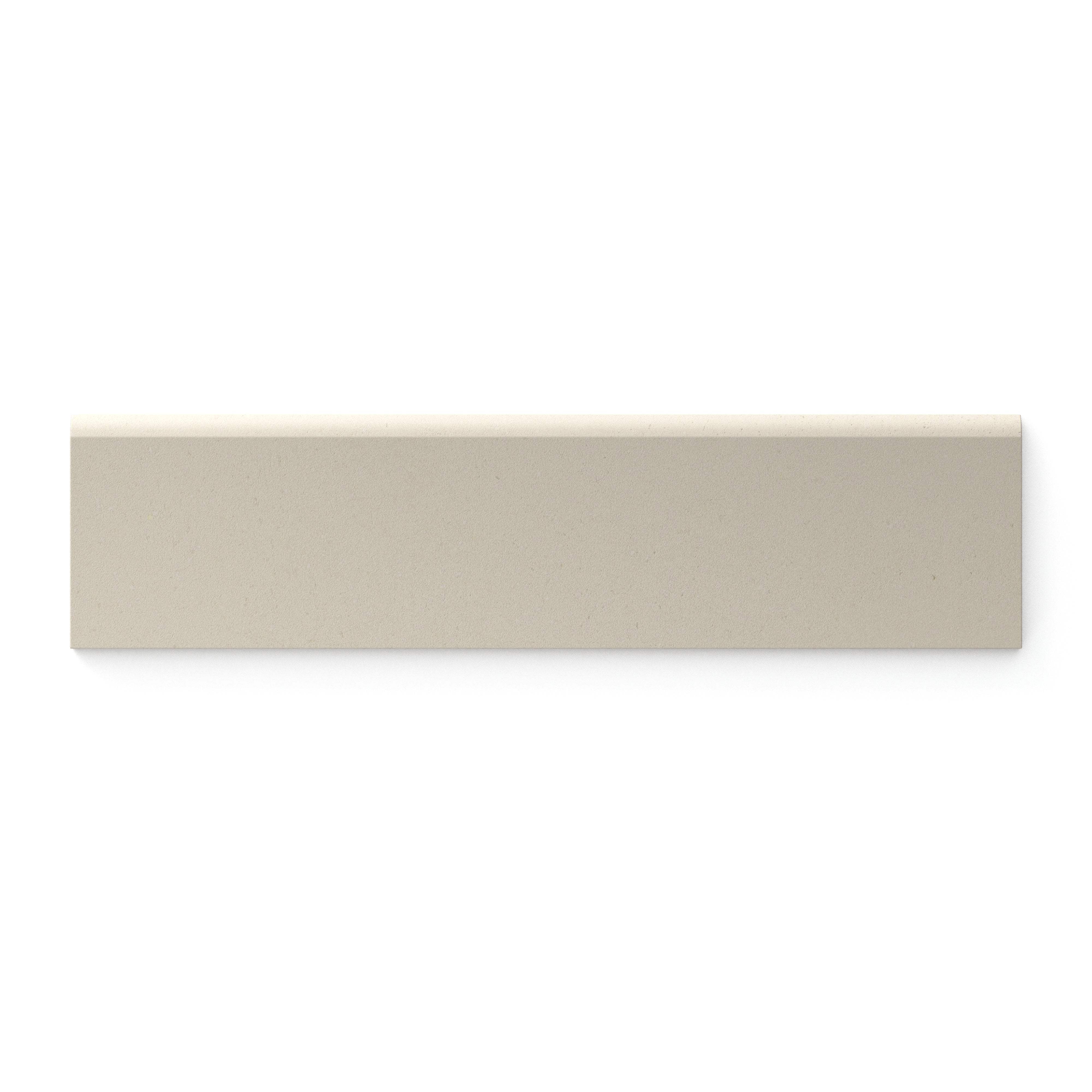 Palmer 3x12 Matte Porcelain Bullnose Tile in Natural