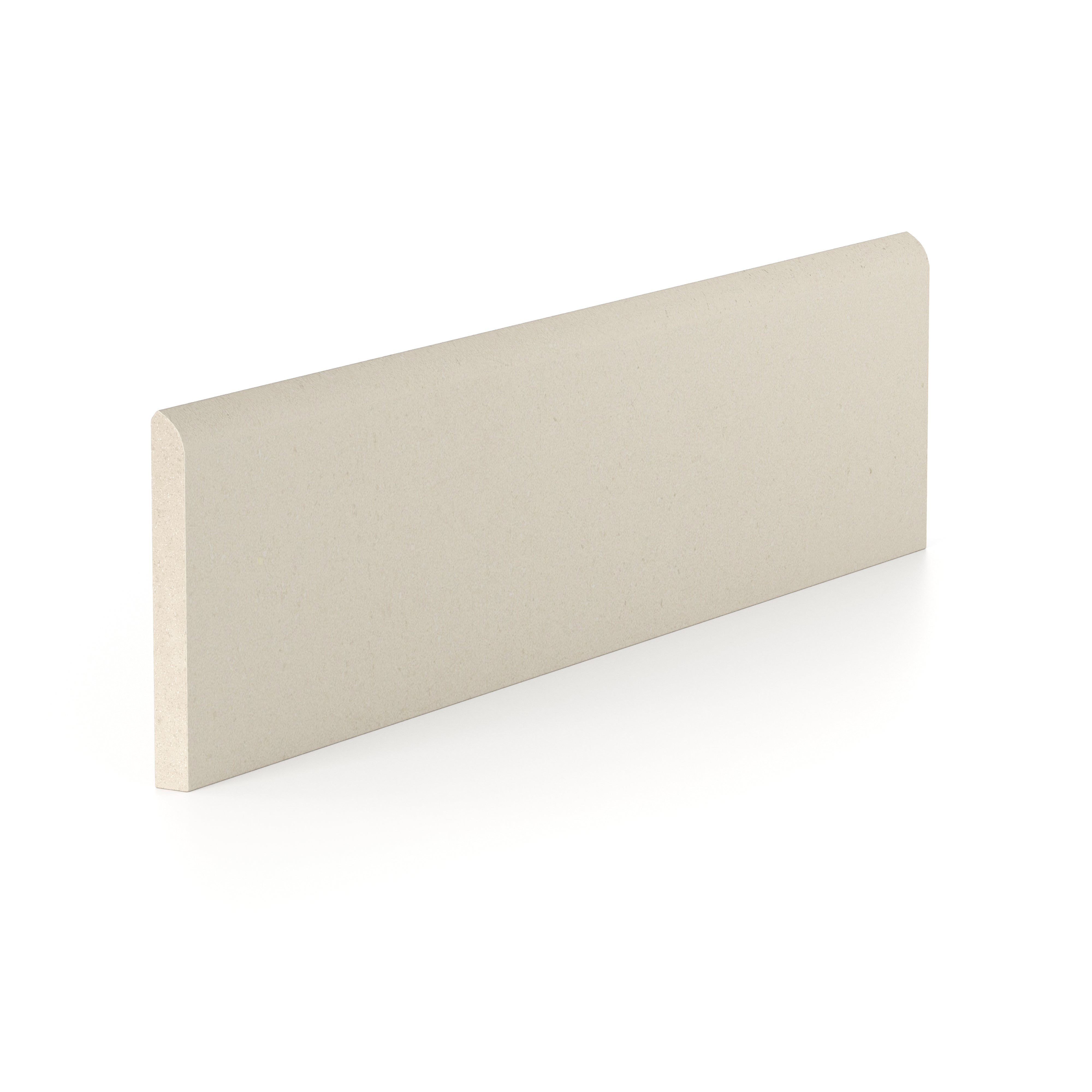 Palmer 3x12 Matte Porcelain Bullnose Tile in Natural