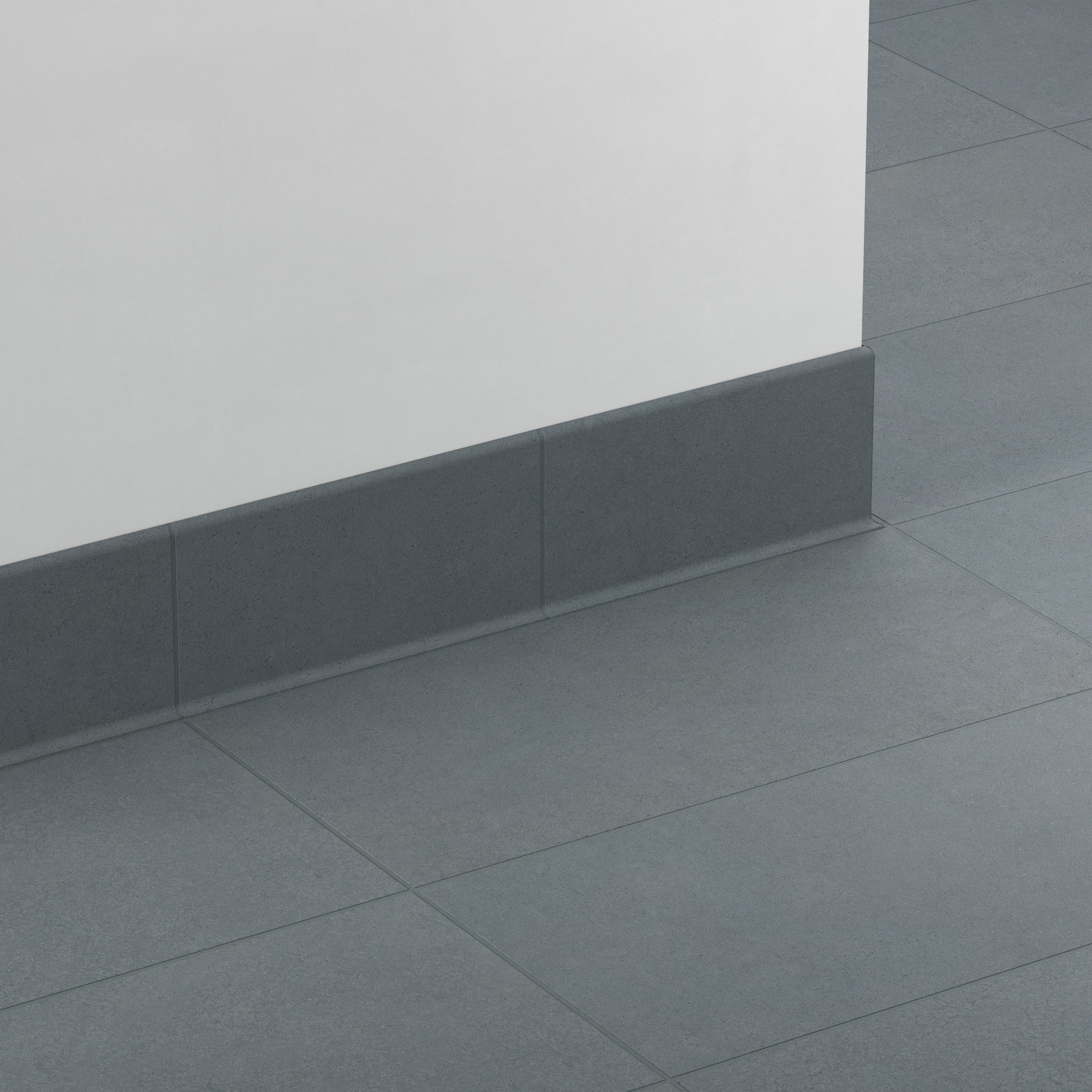 Palmer 6x12 Matte Porcelain Cove Base Tile in Ocean Blue