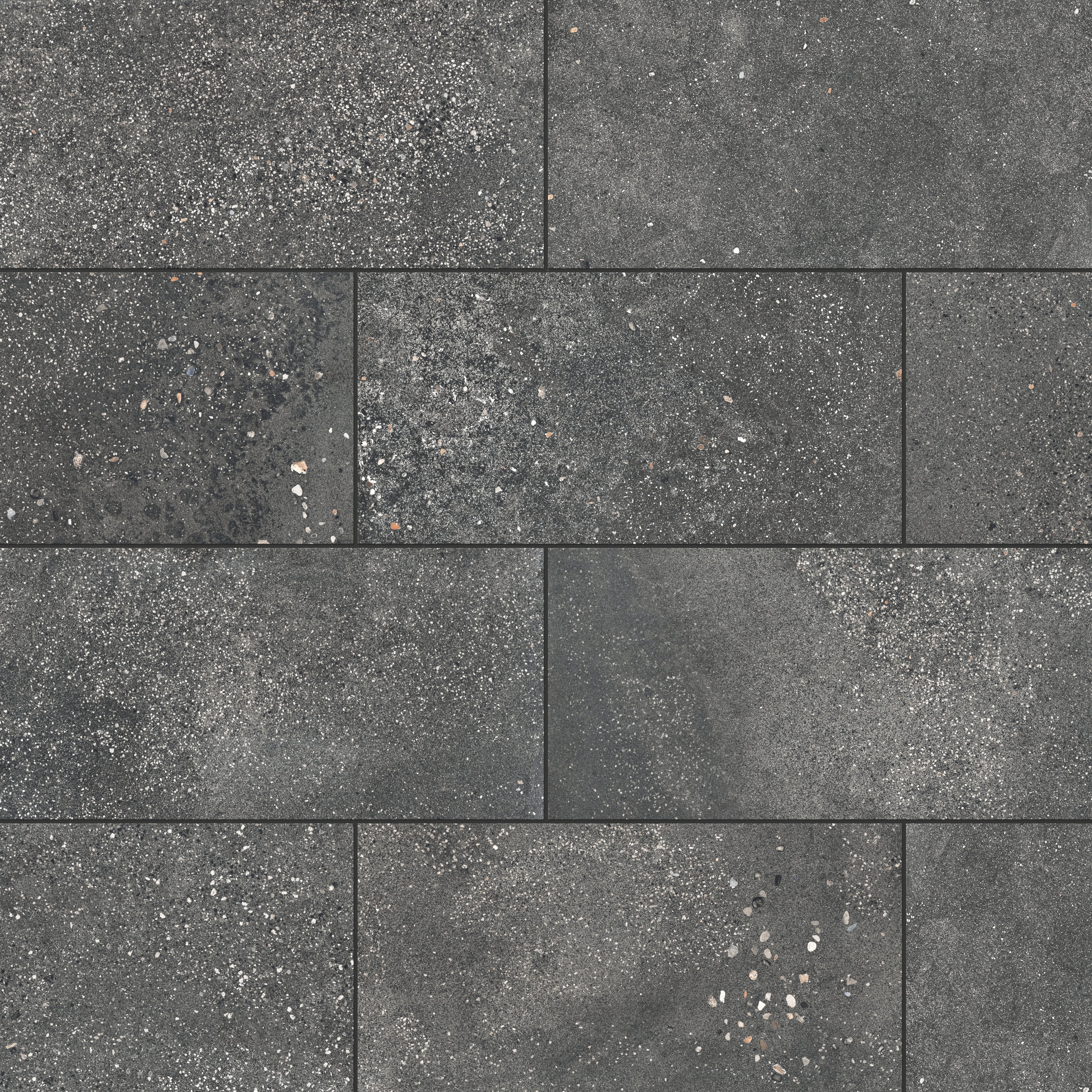 Sloane 12x24 Matte Porcelain Tile in Charcoal