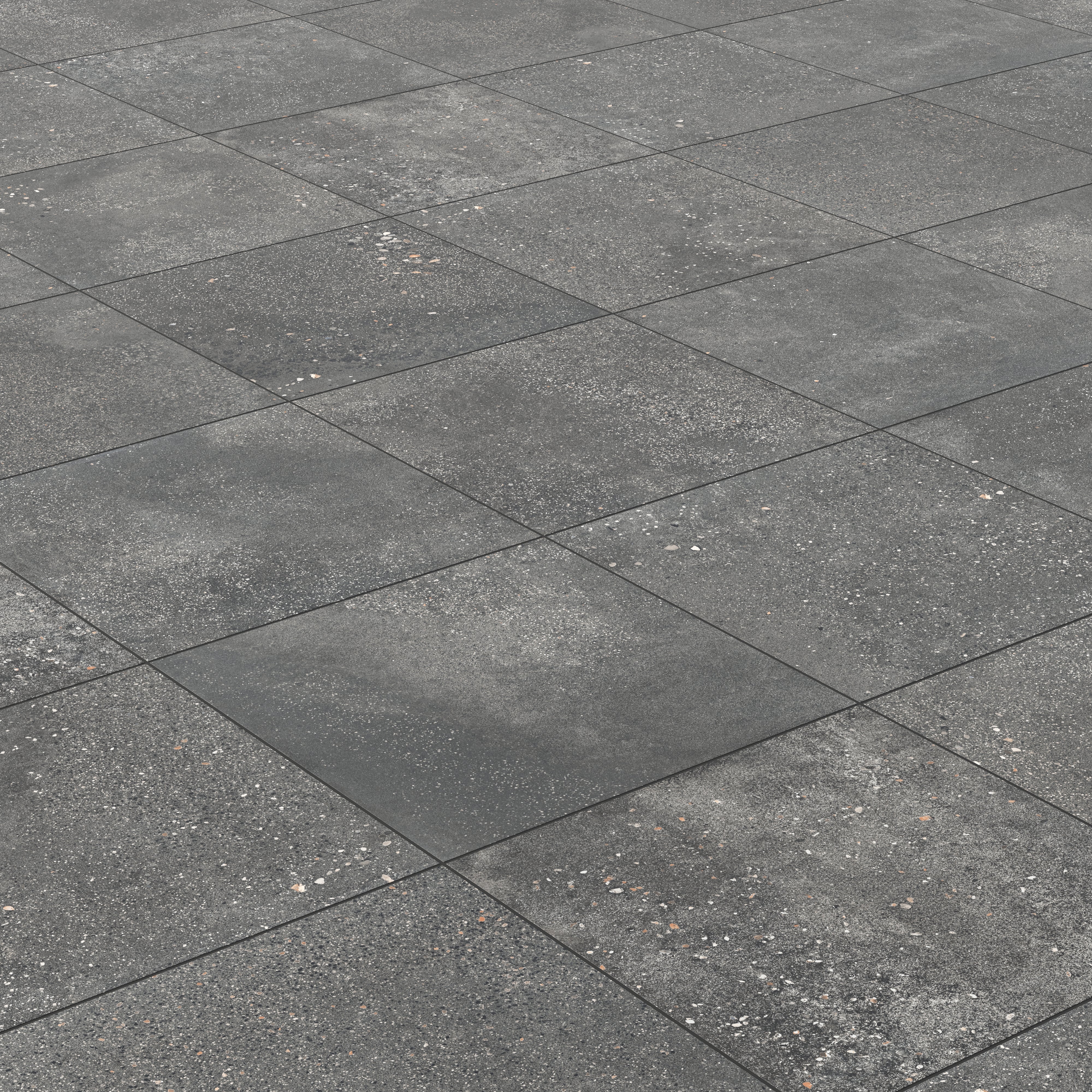 Sloane 24x24 Matte Porcelain Tile in Charcoal