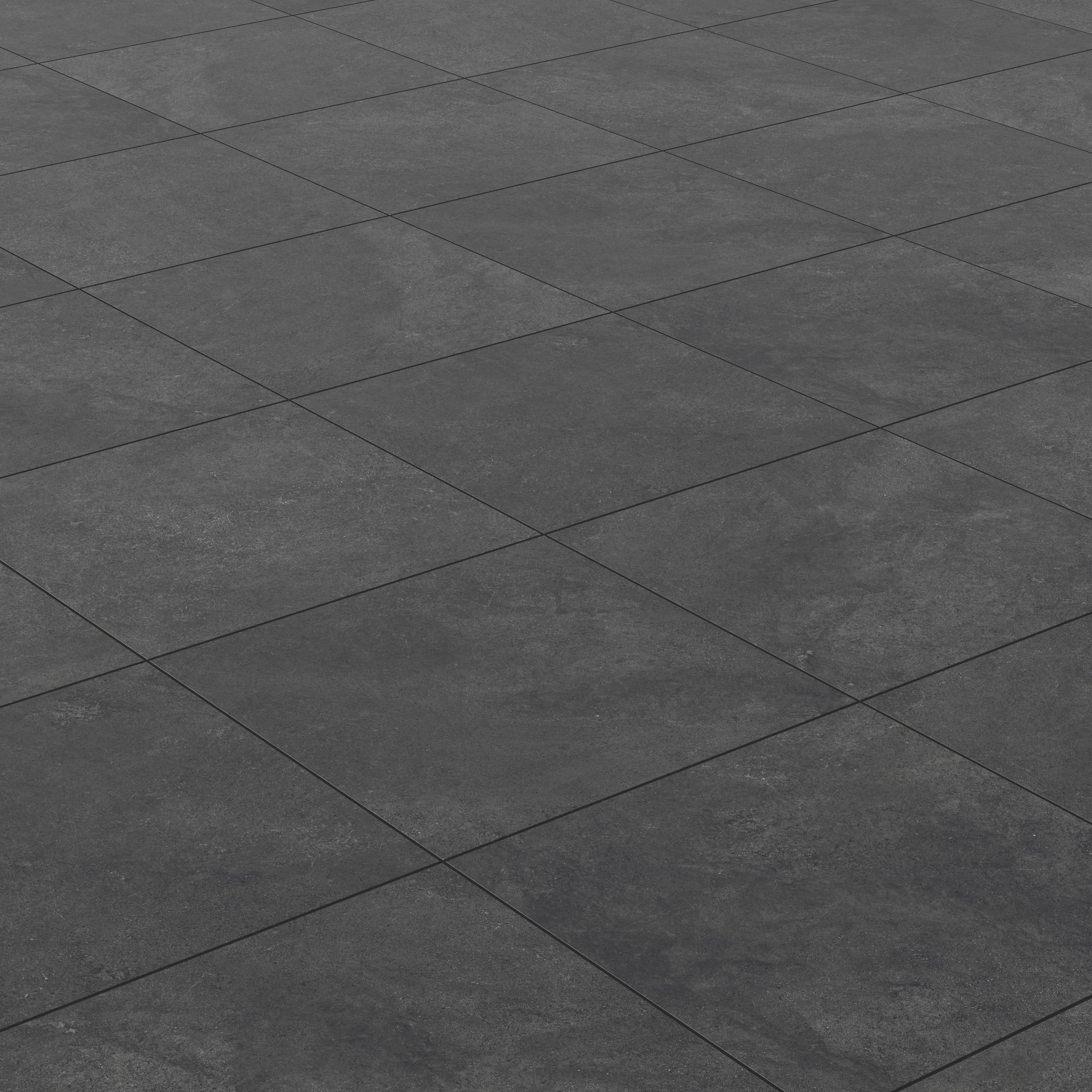 Adeline 24x24 Matte Porcelain Tile in Midnight