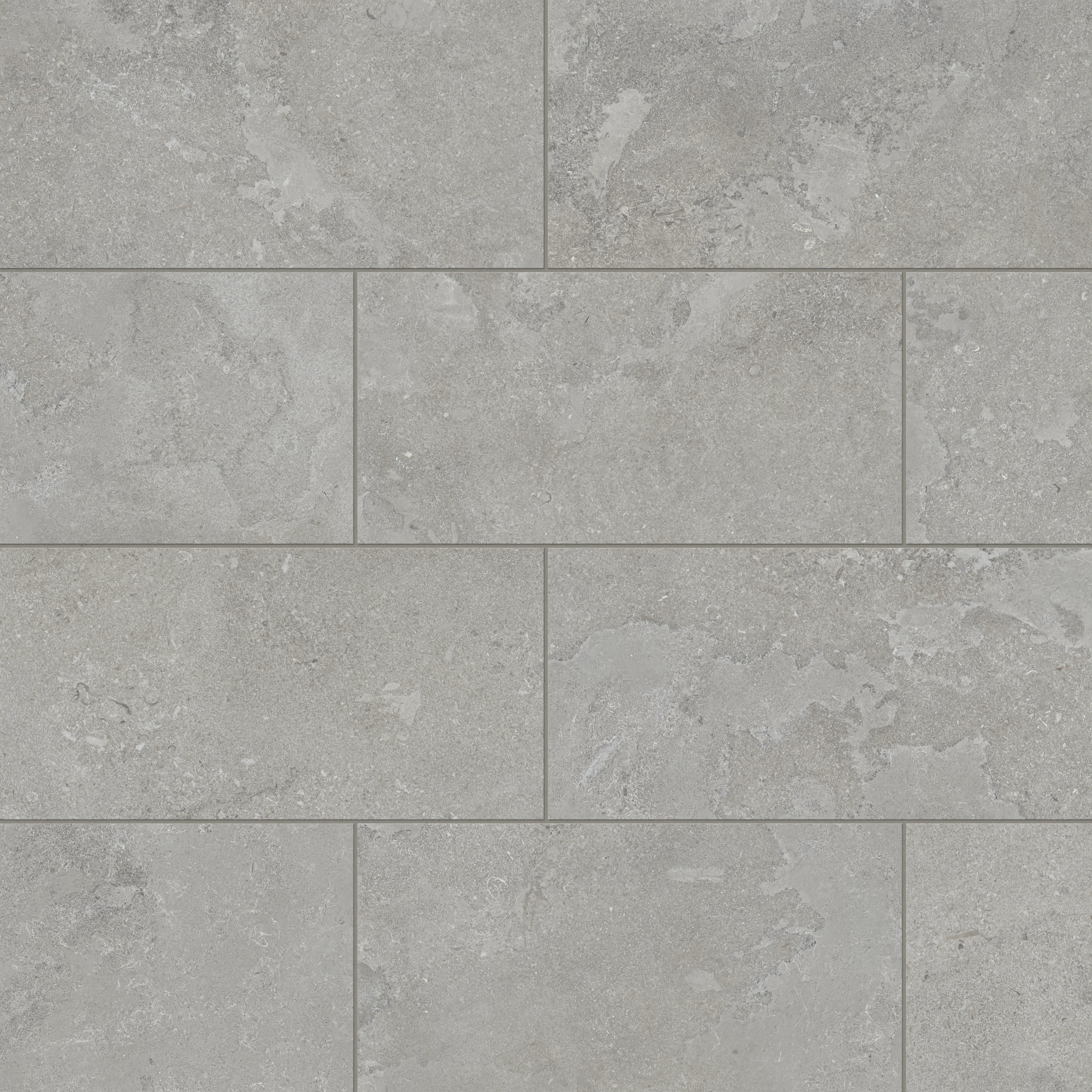 Tatum 12x24 Matte Porcelain Tile in Cross-Cut Ash