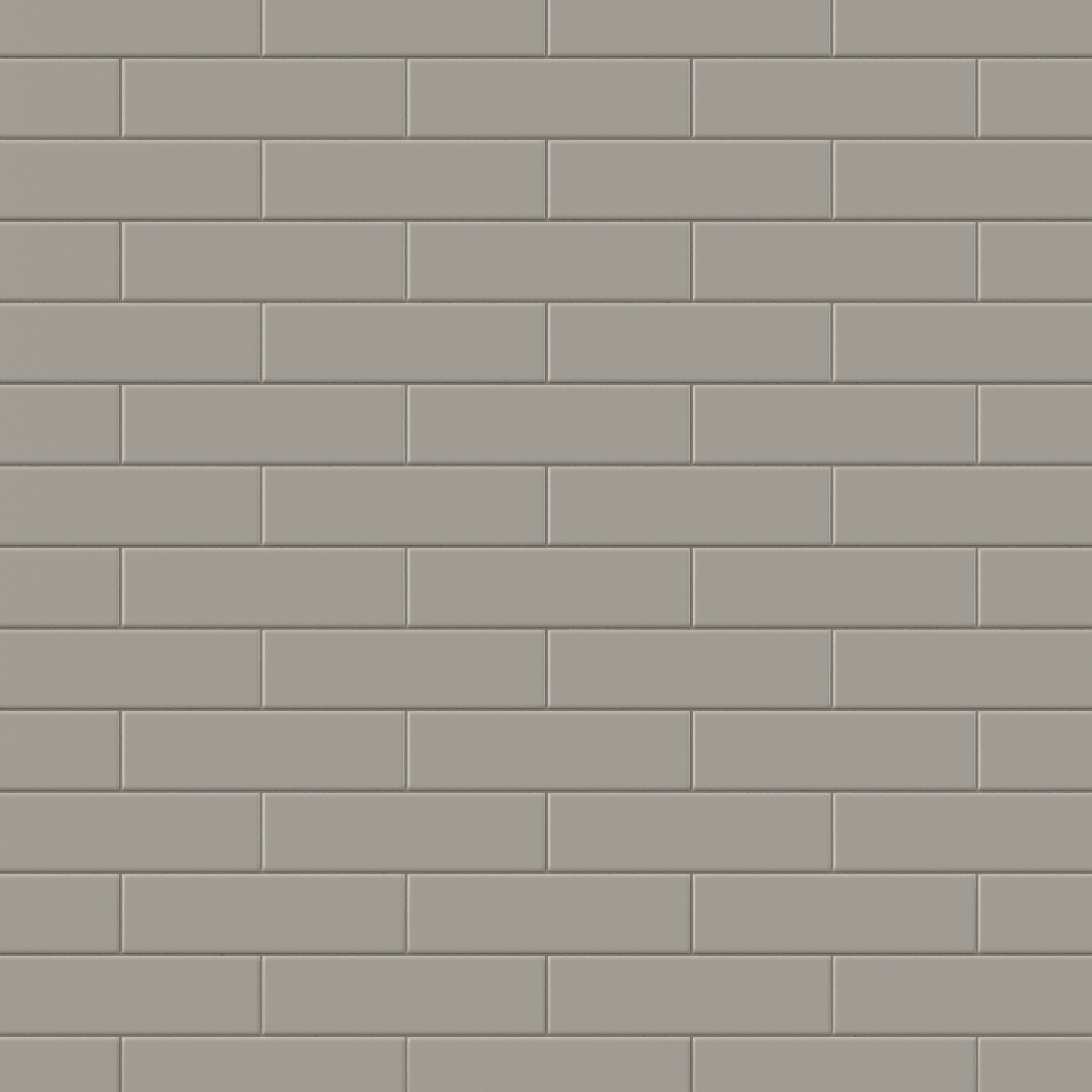 Polly 3x10 Satin Ceramic Tile in Grey