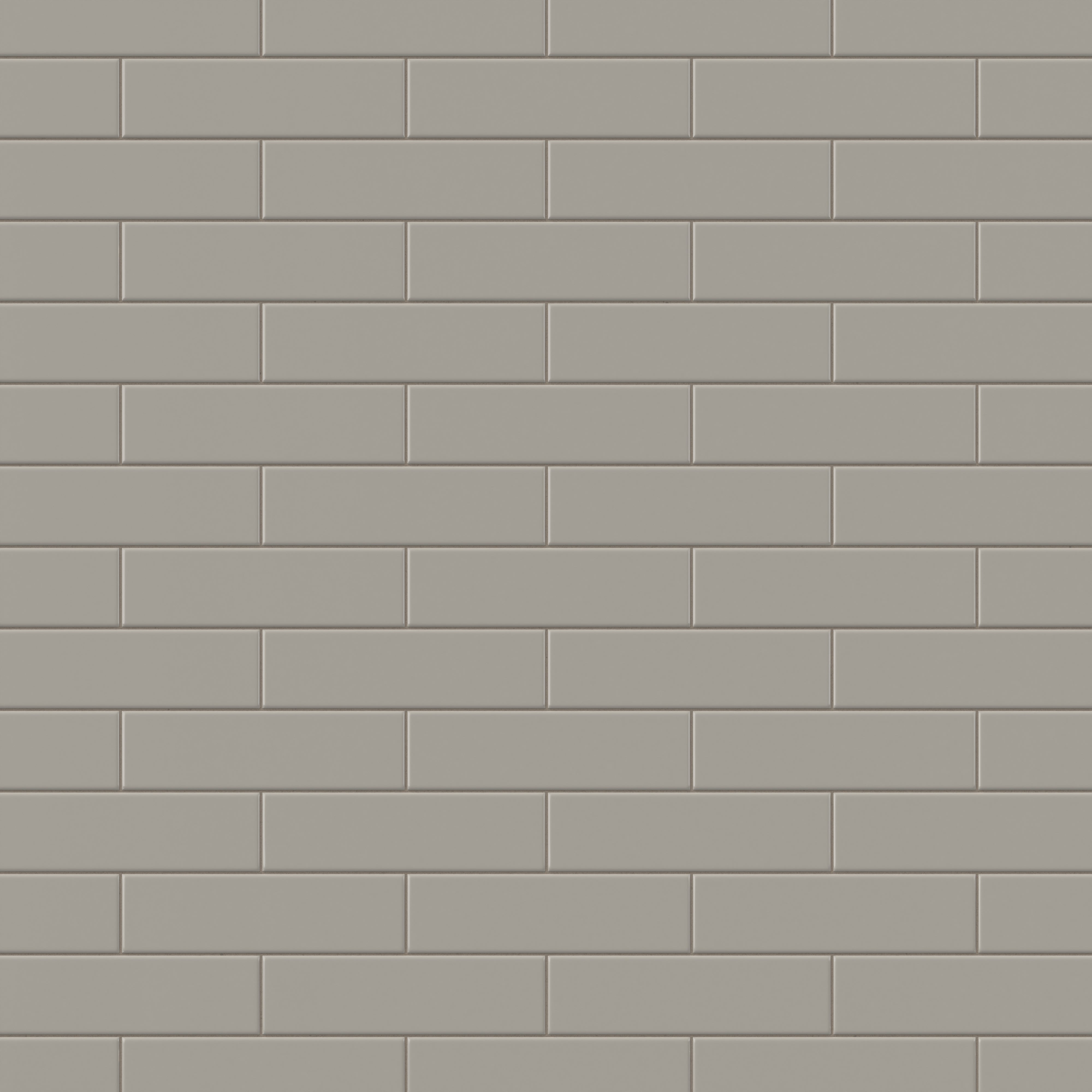 Polly 3x10 Glossy Ceramic Tile in Grey