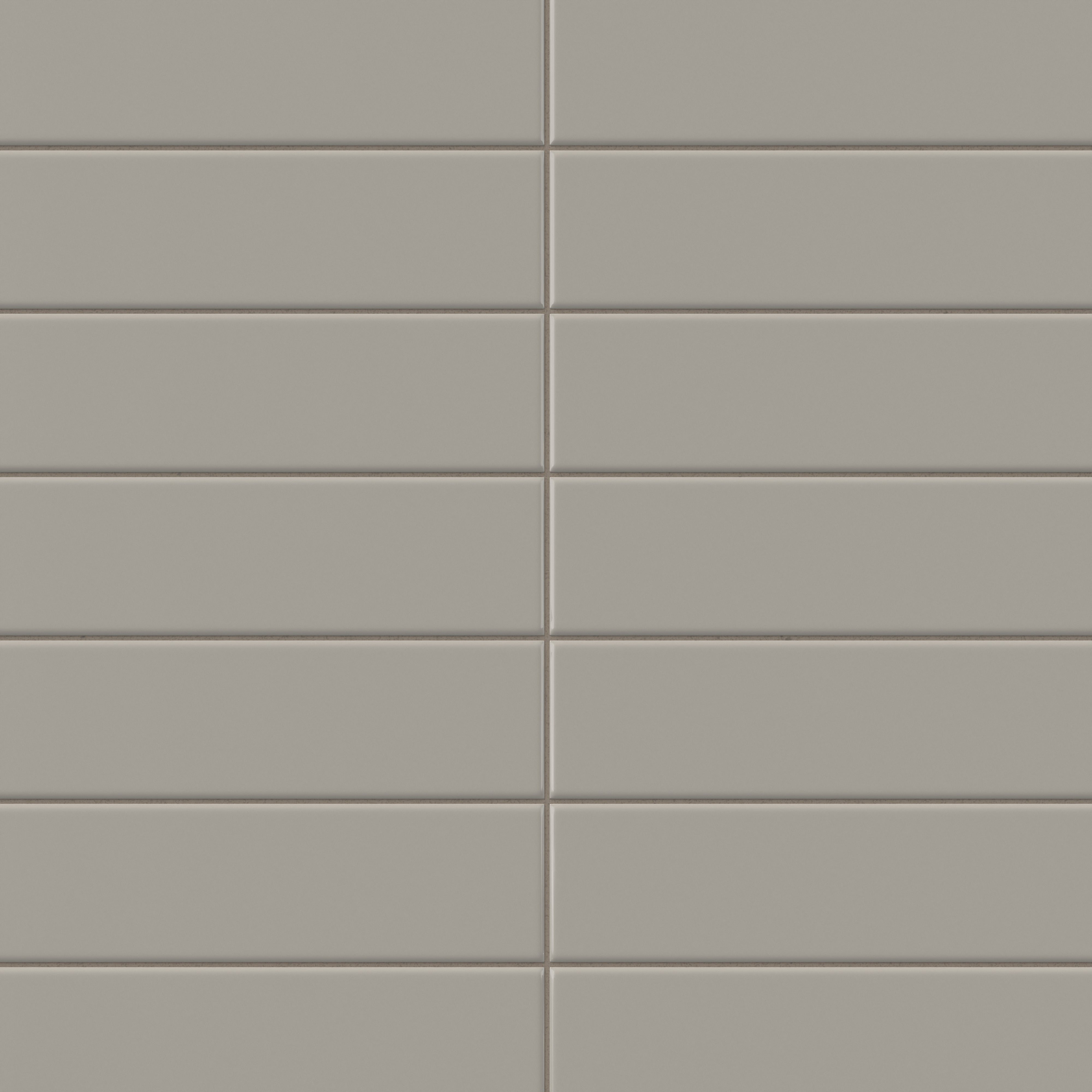 Polly 3x10 Glossy Ceramic Tile in Grey