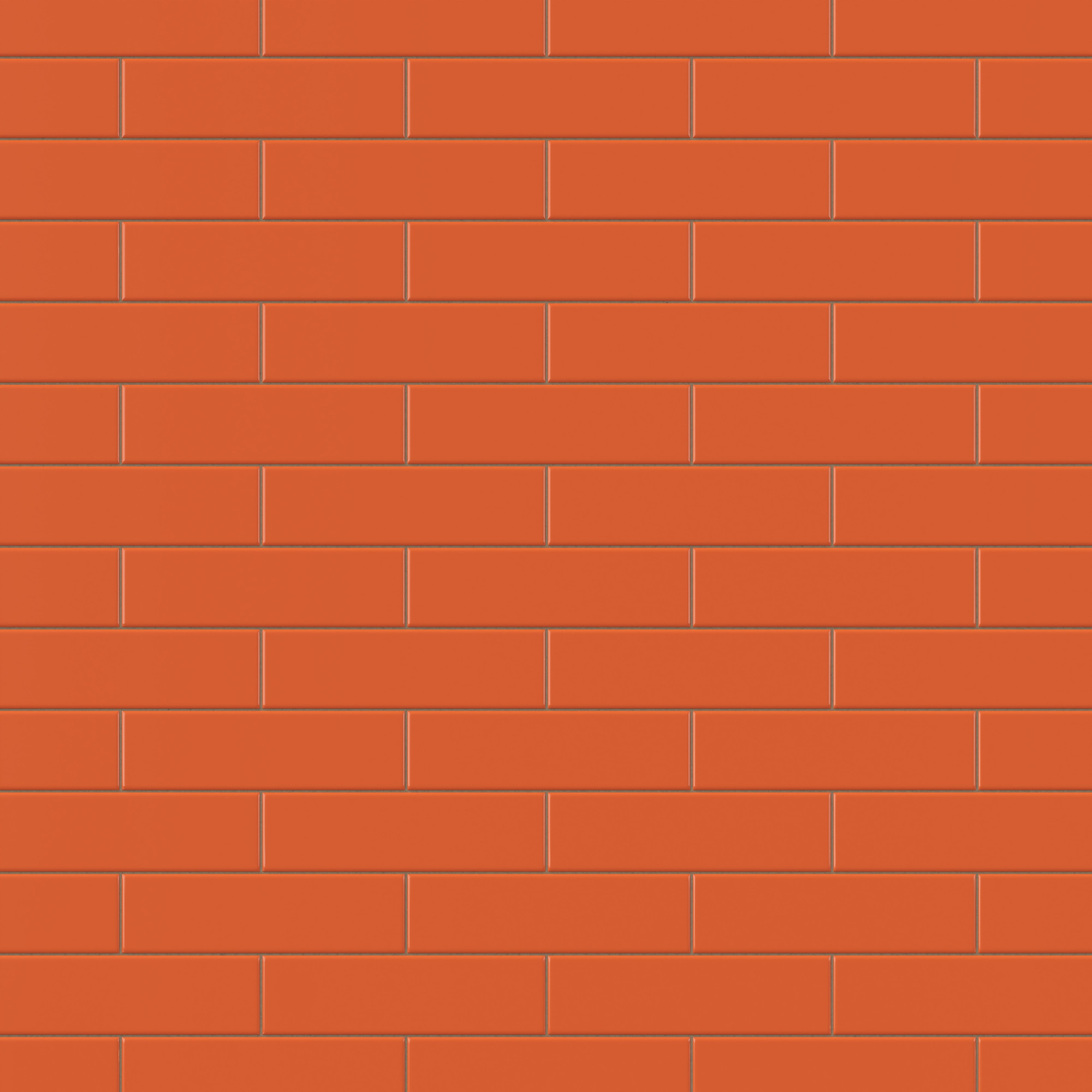 Polly 3x10 Glossy Ceramic Tile in Orange