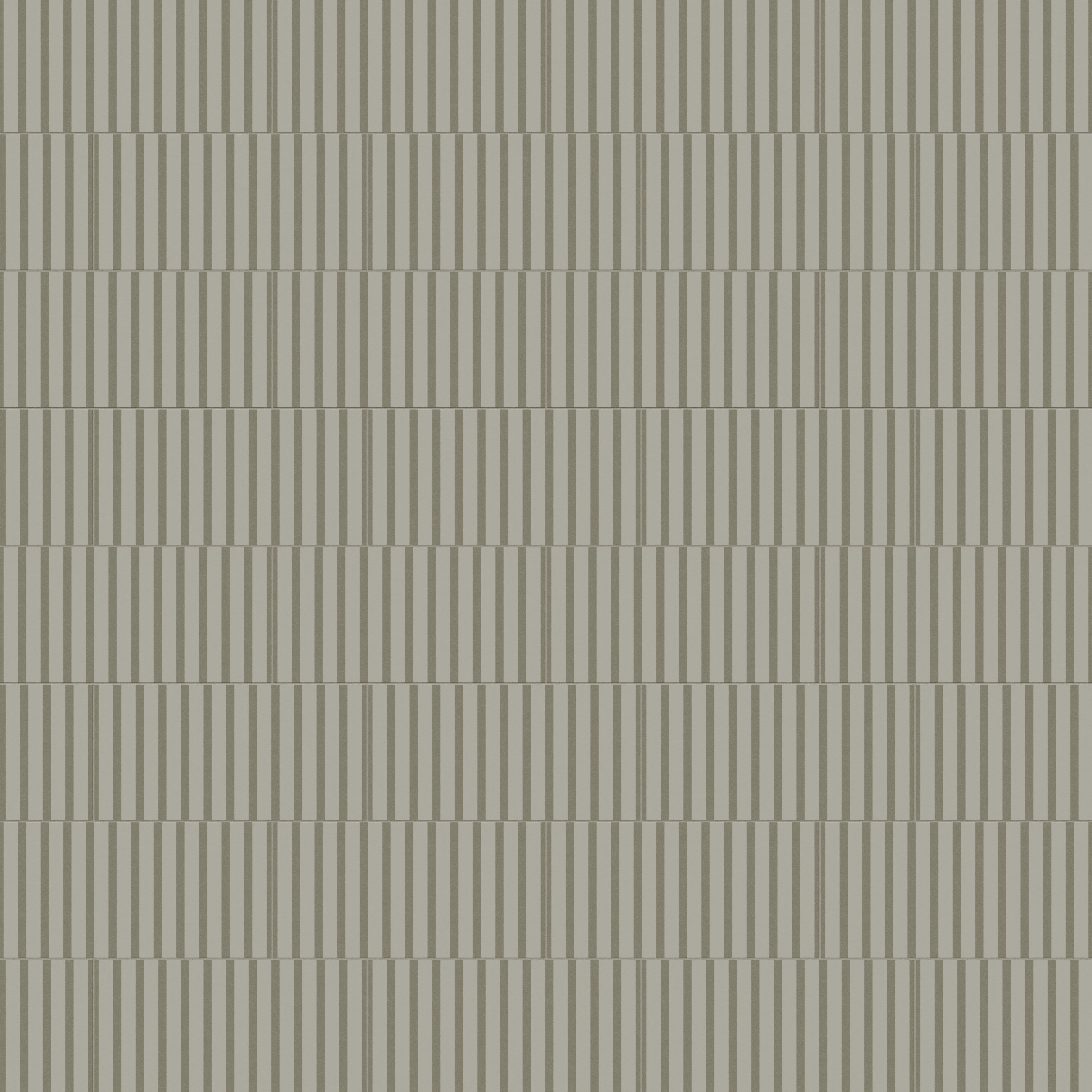 Riley 12x24 Matte Porcelain Tile in Striped Pattern Sterling