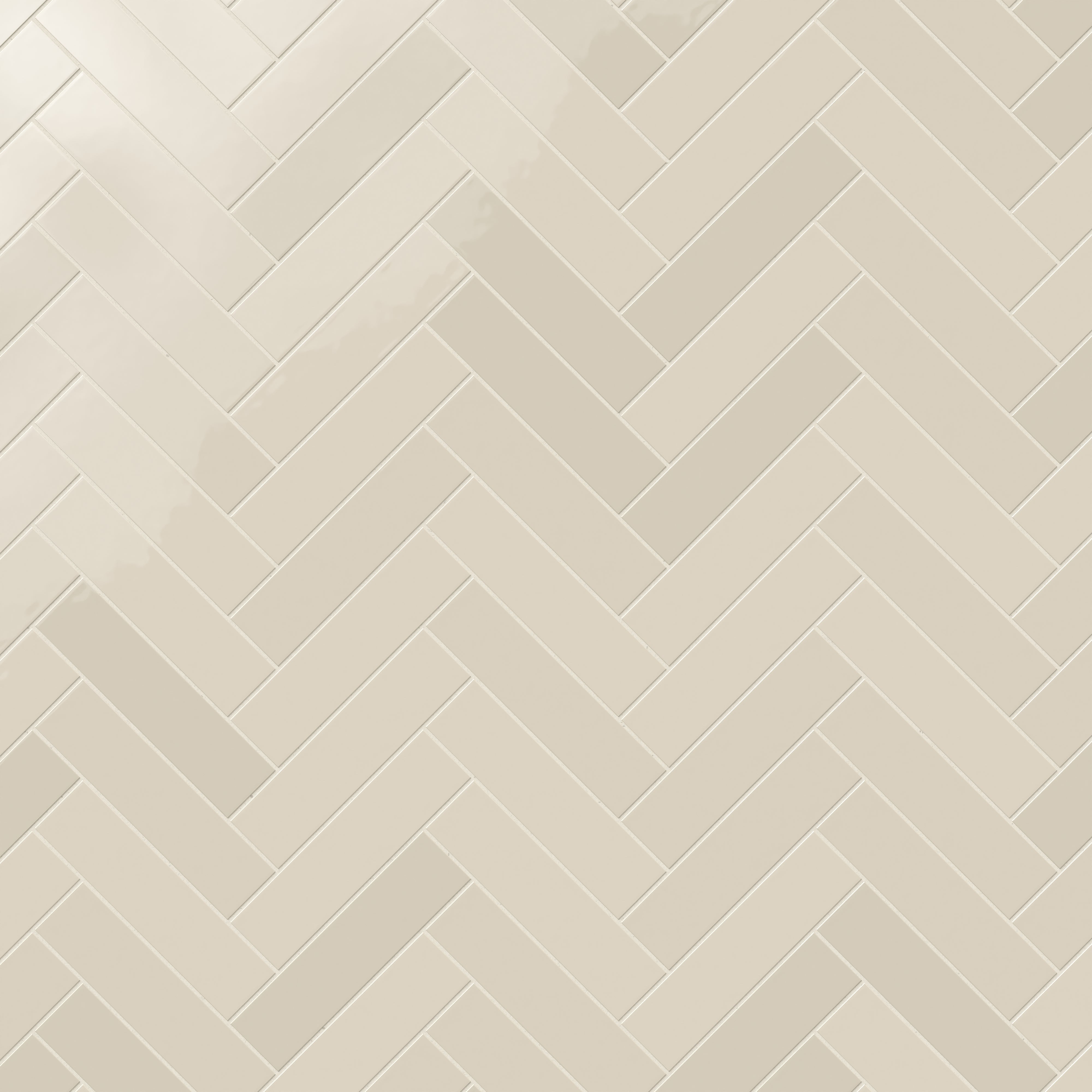 Teagan 3x12 Glossy Ceramic Tile in Cream