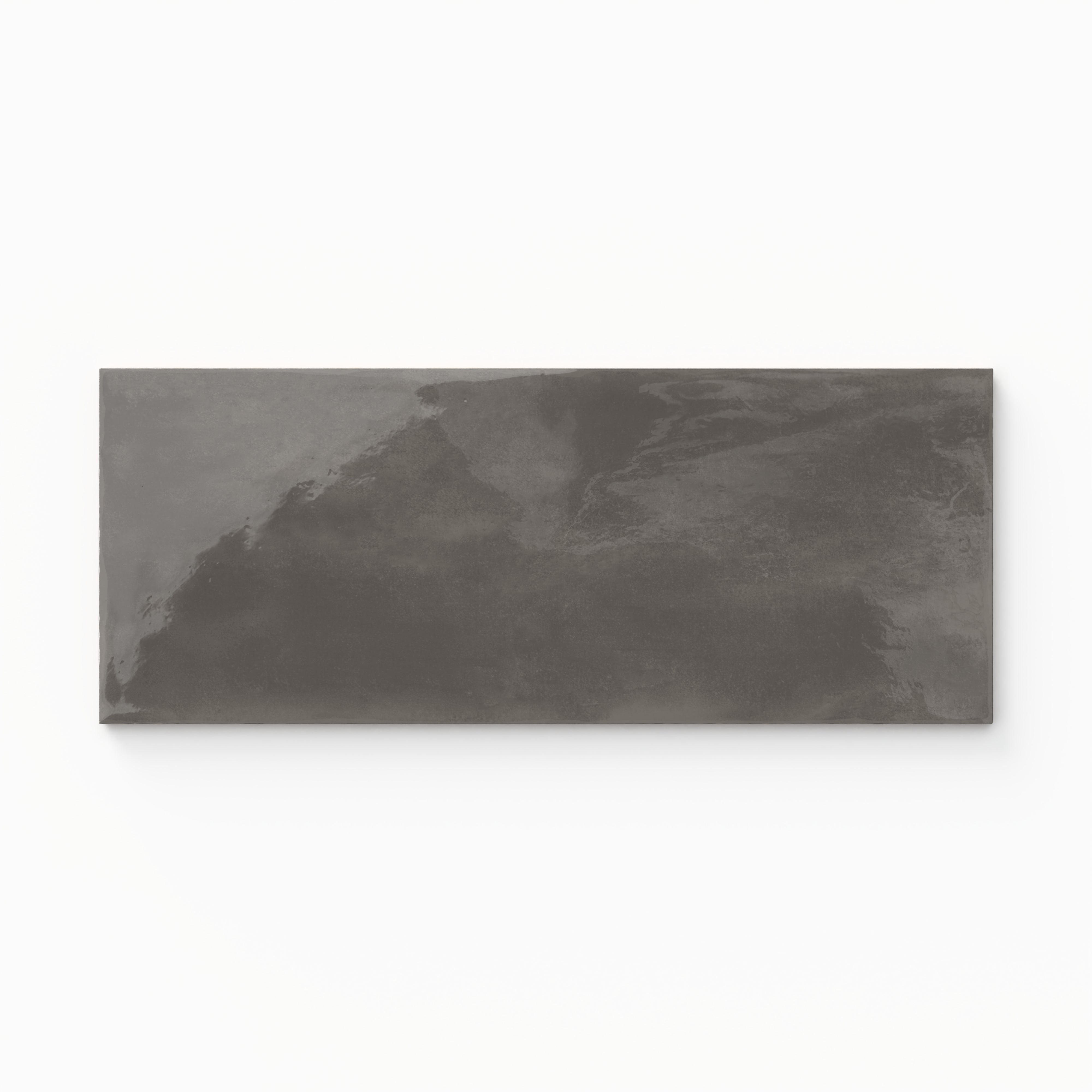 Josie 4x10 Glossy Ceramic Tile in Smoke