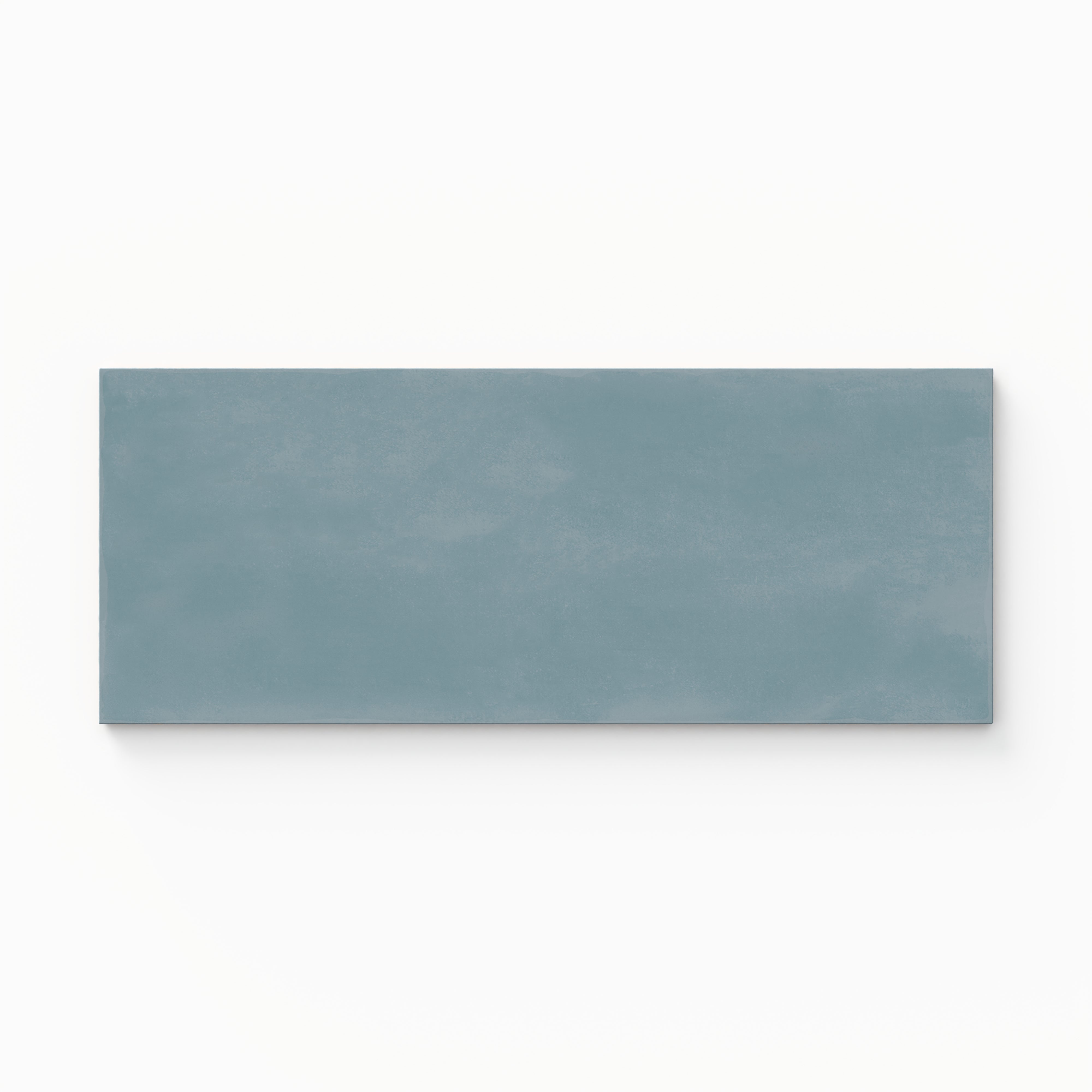 Josie 4x10 Matte Ceramic Tile in Ocean Sample