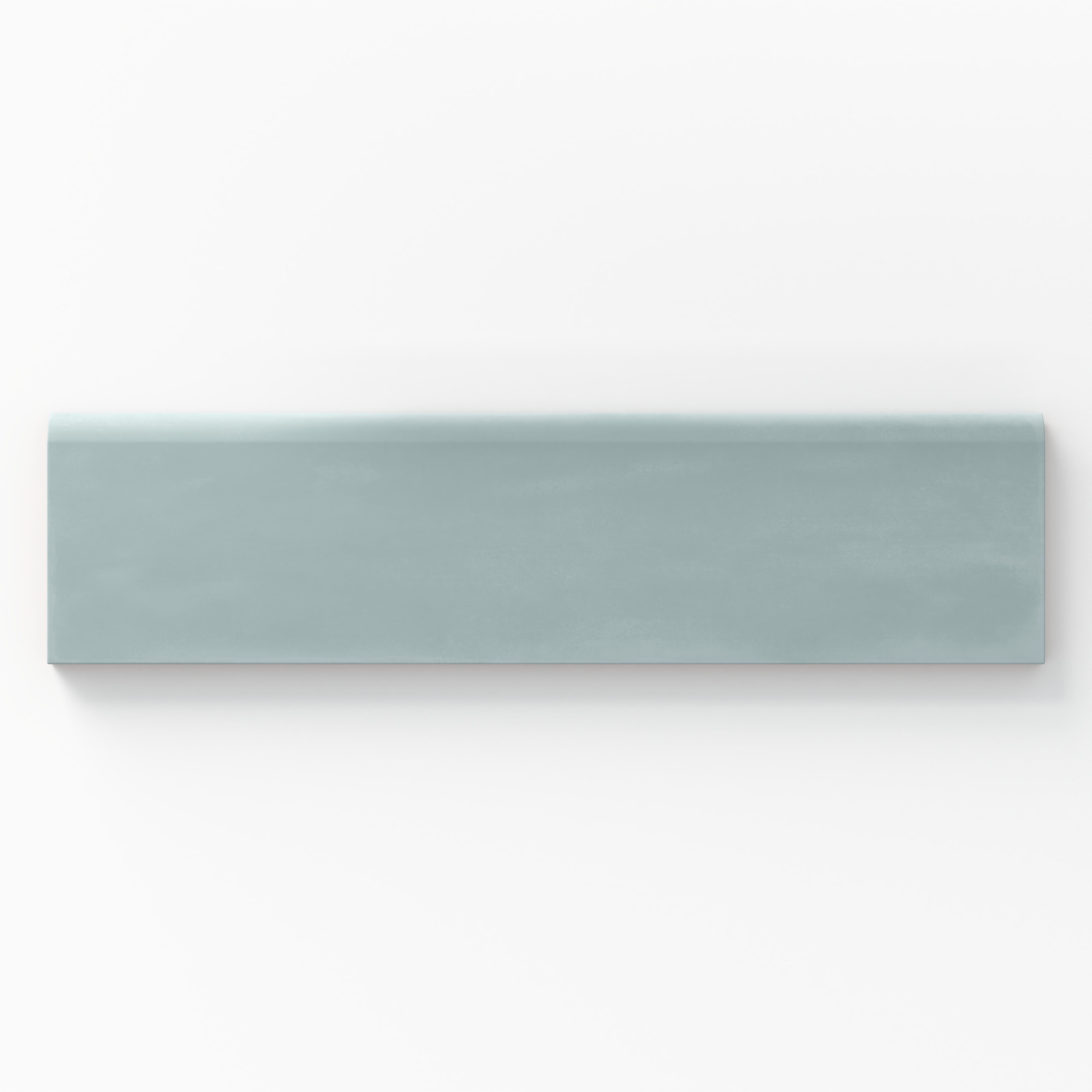 Josie 3x10 Bullnose Matte Ceramic Tile in Sky