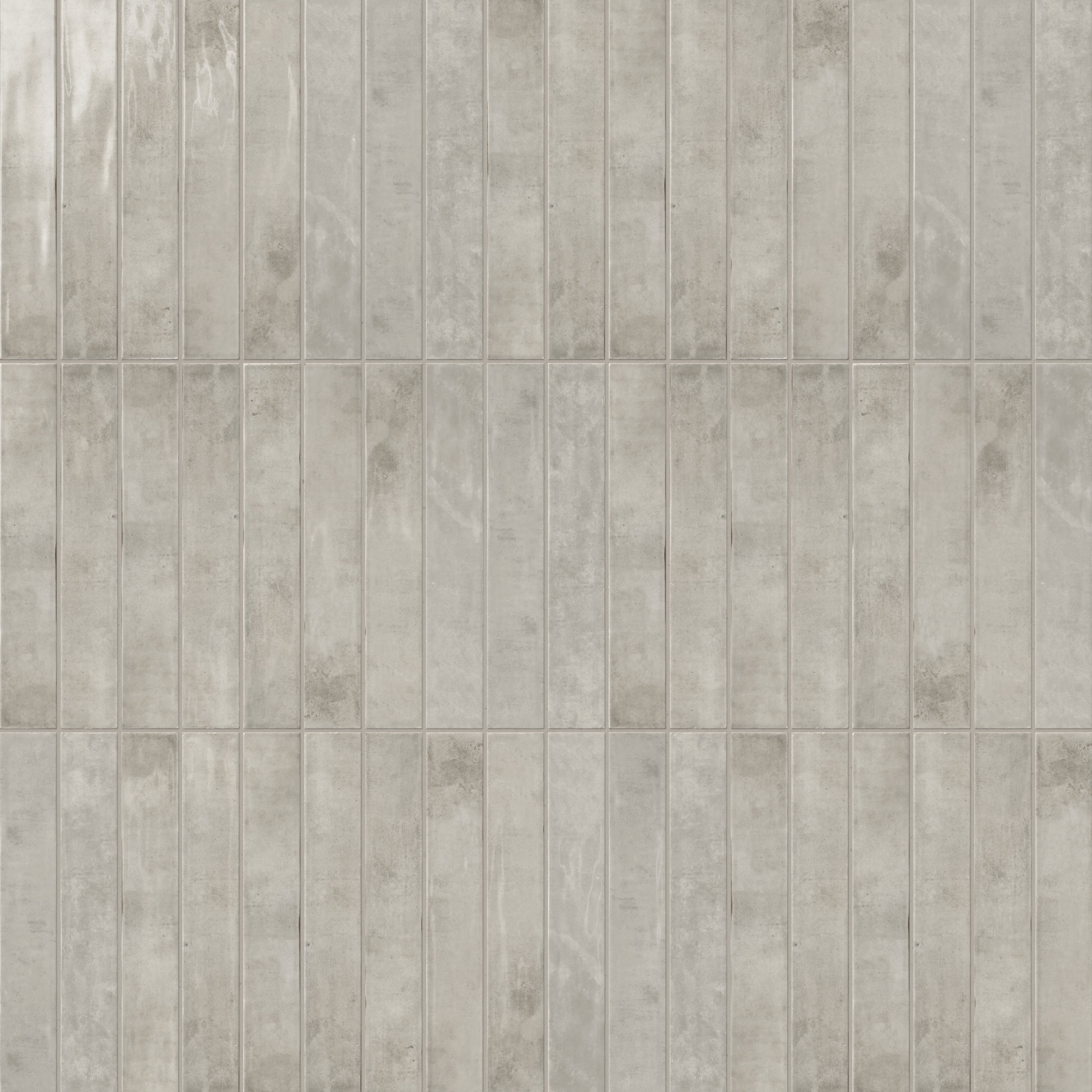 Jaden 2.5x16 Glossy Ceramic Tile in Dove