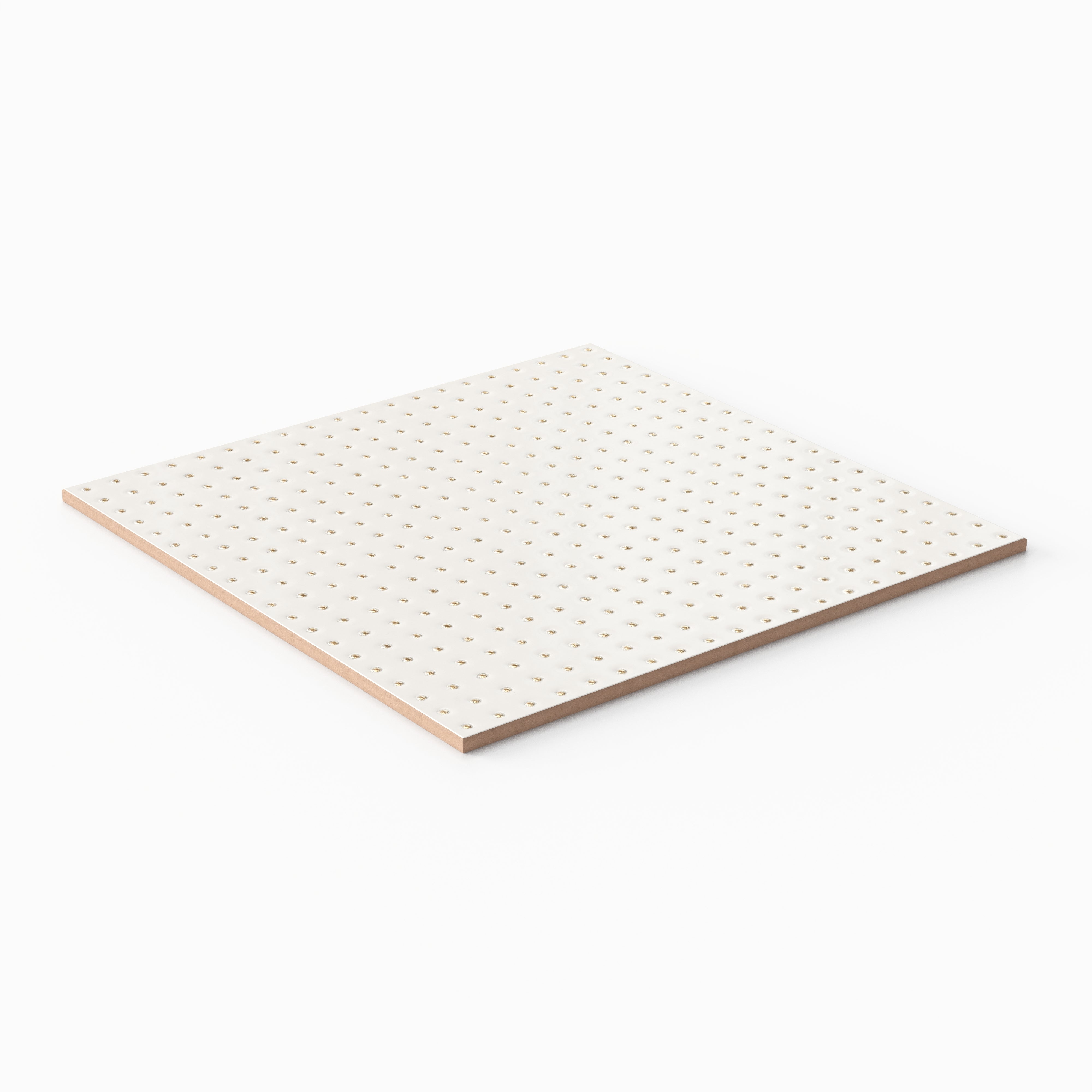 Kira 12x12 Satin Ceramic Tile in Dots White