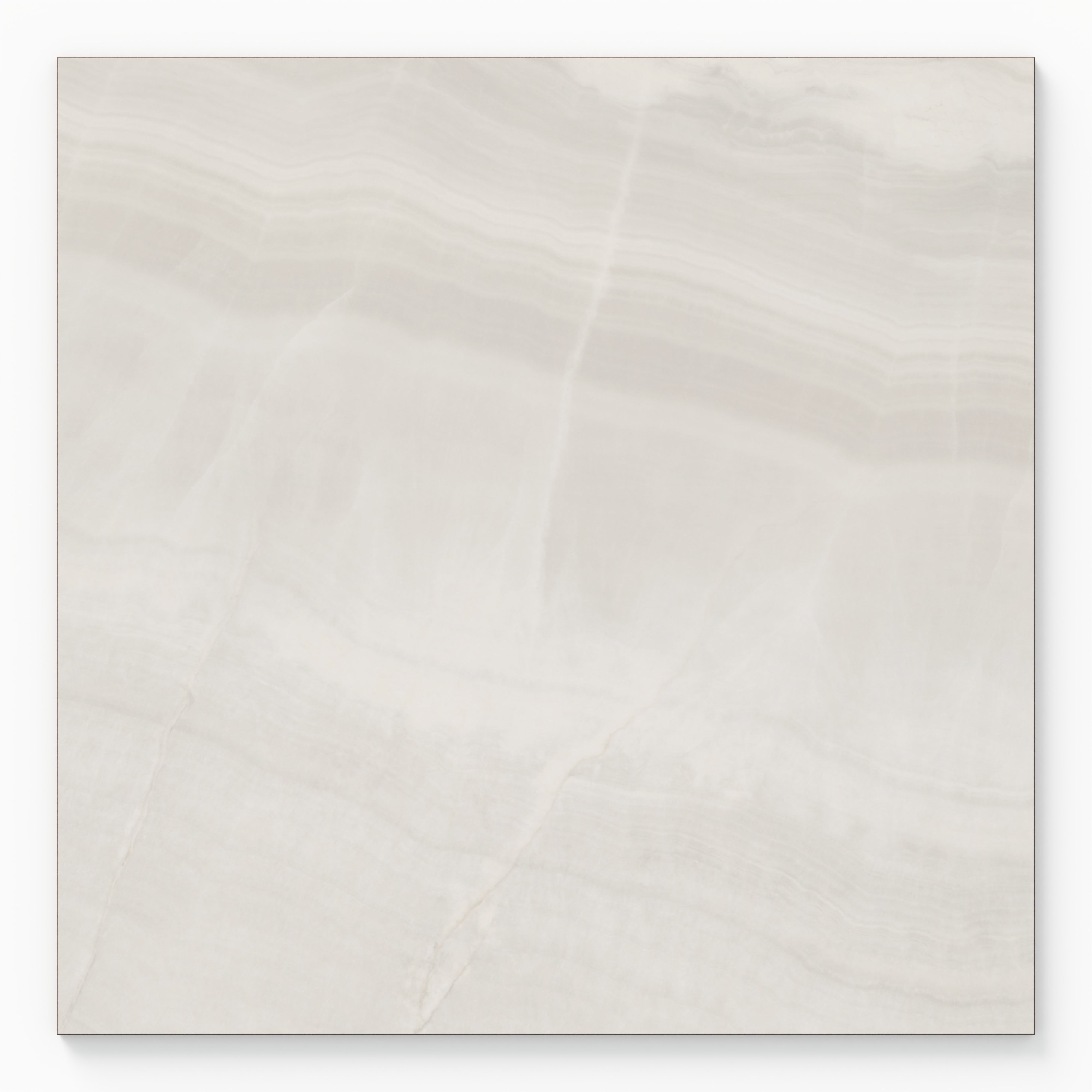 Giselle 24x24 Polished Porcelain Tile in Shell