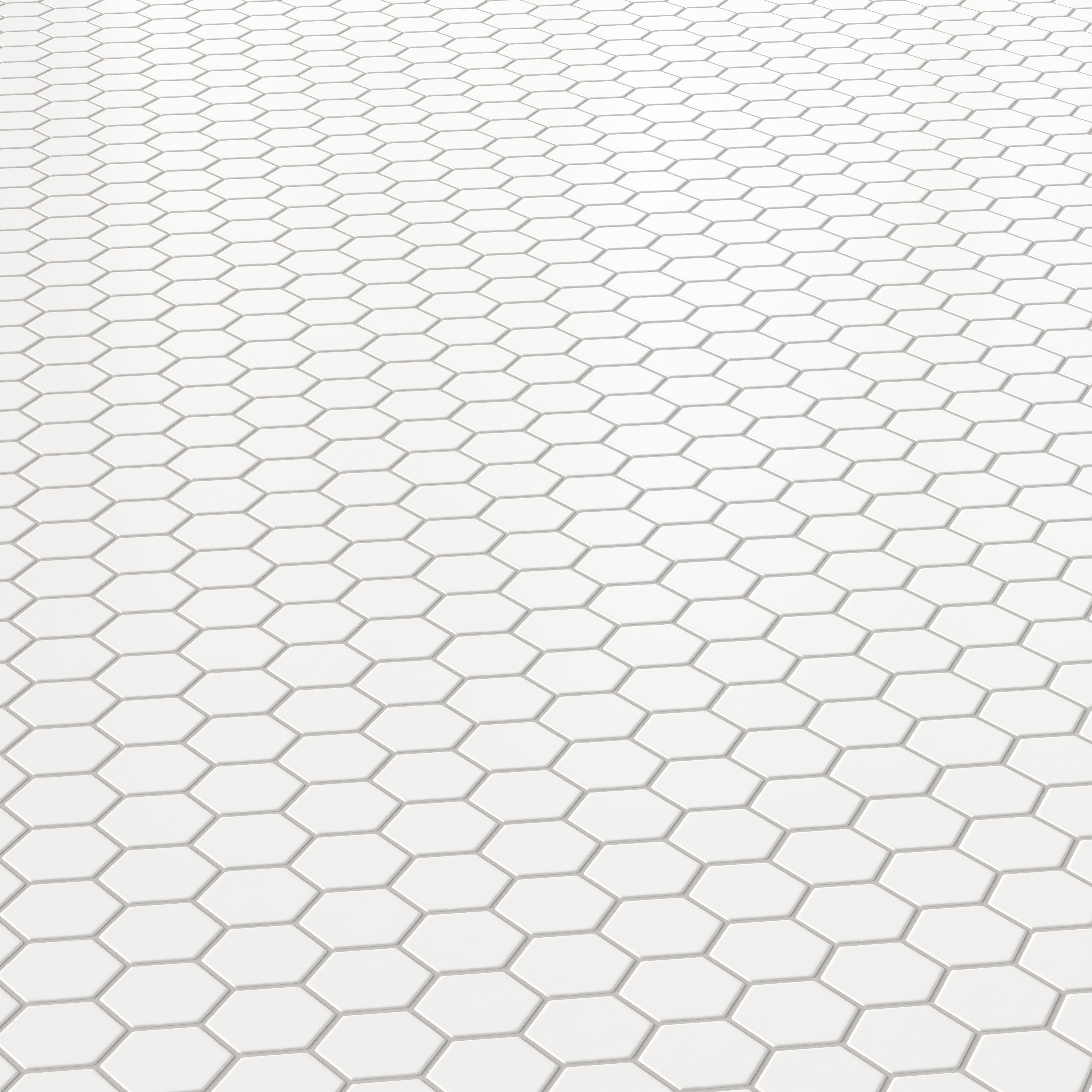 Levi 12x12 Matte Porcelain 2x2 Hexagon Mosaic Tile in White