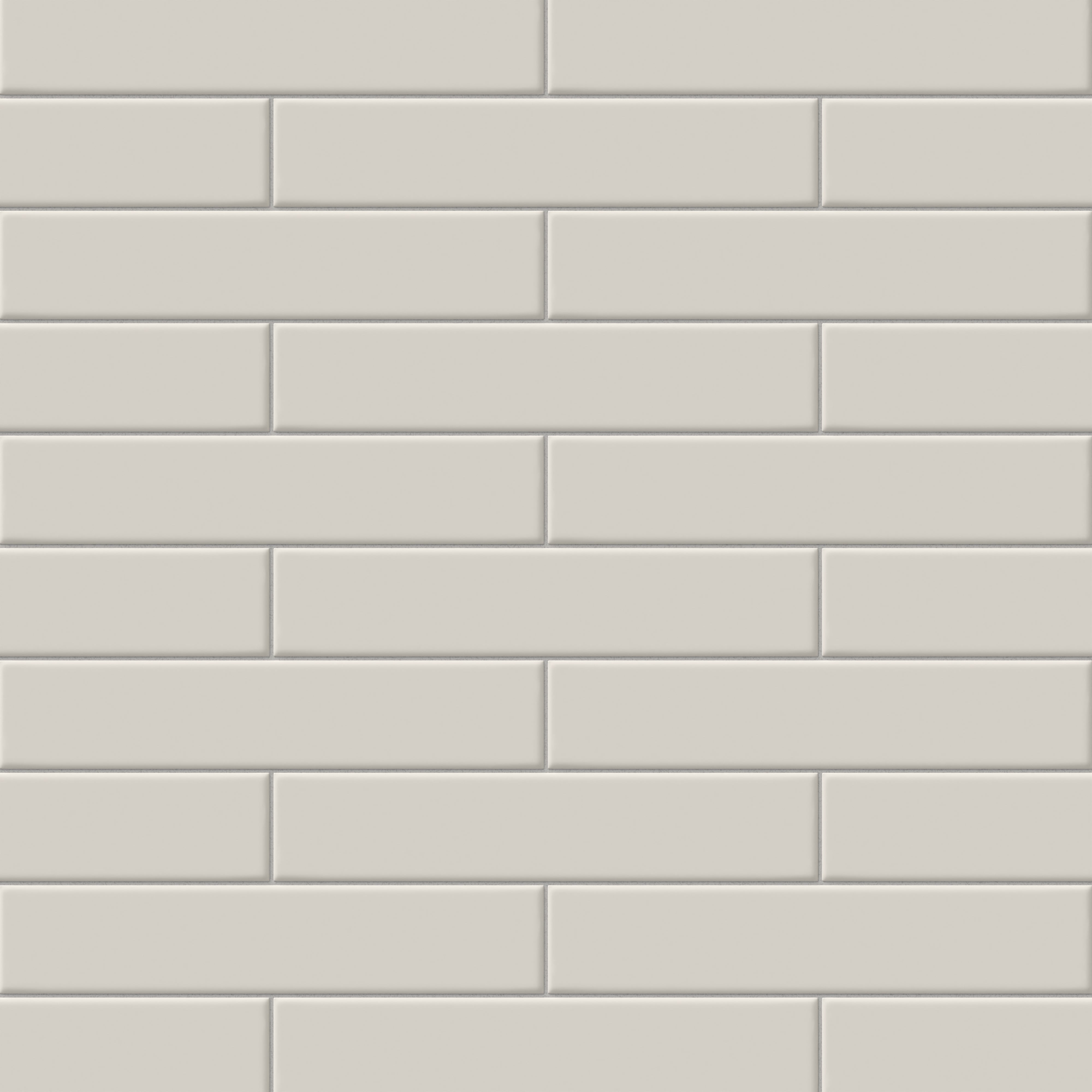 Reagan 2x10 Glossy Ceramic Tile in Dove