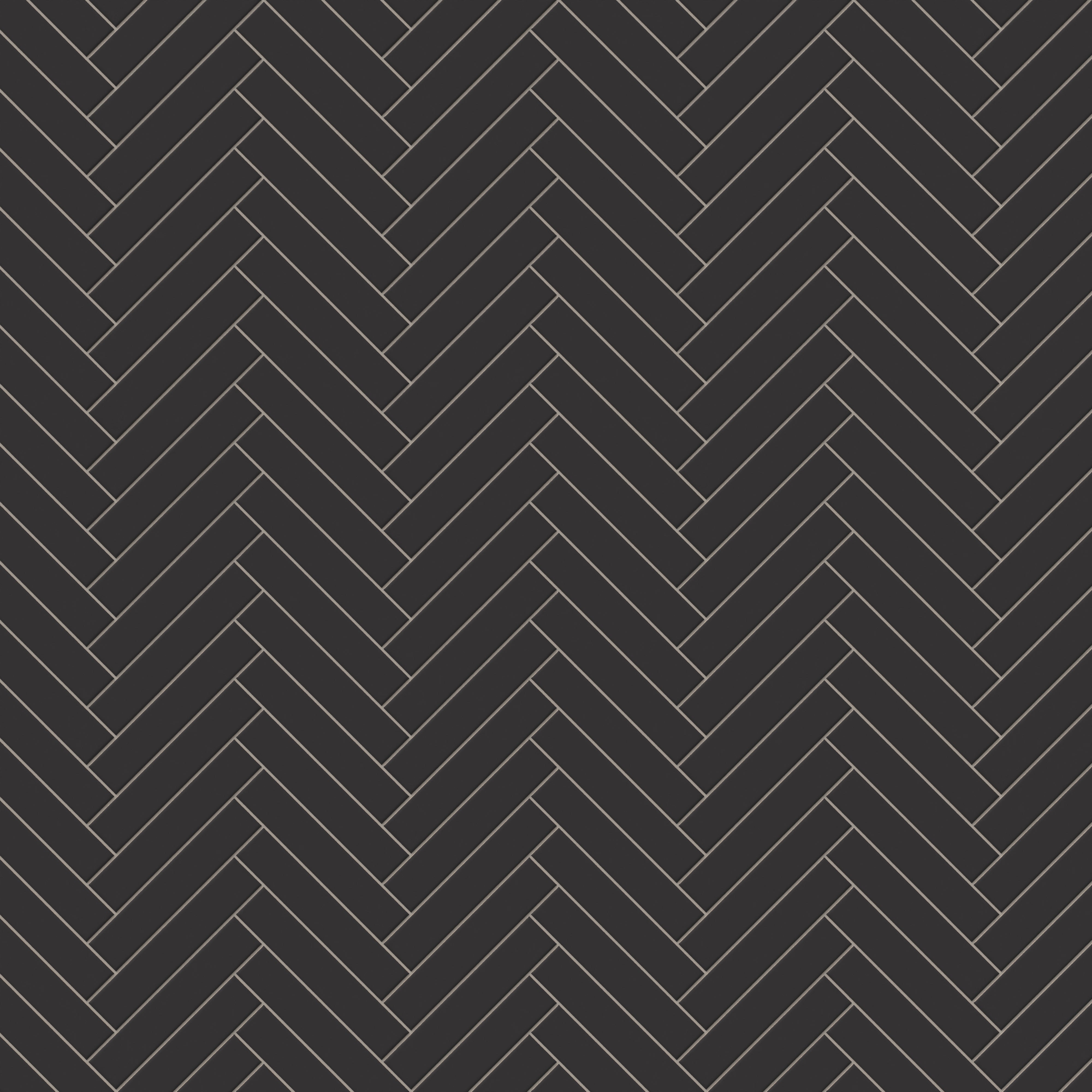 Reagan 2x10 Matte Ceramic Tile in Midnight