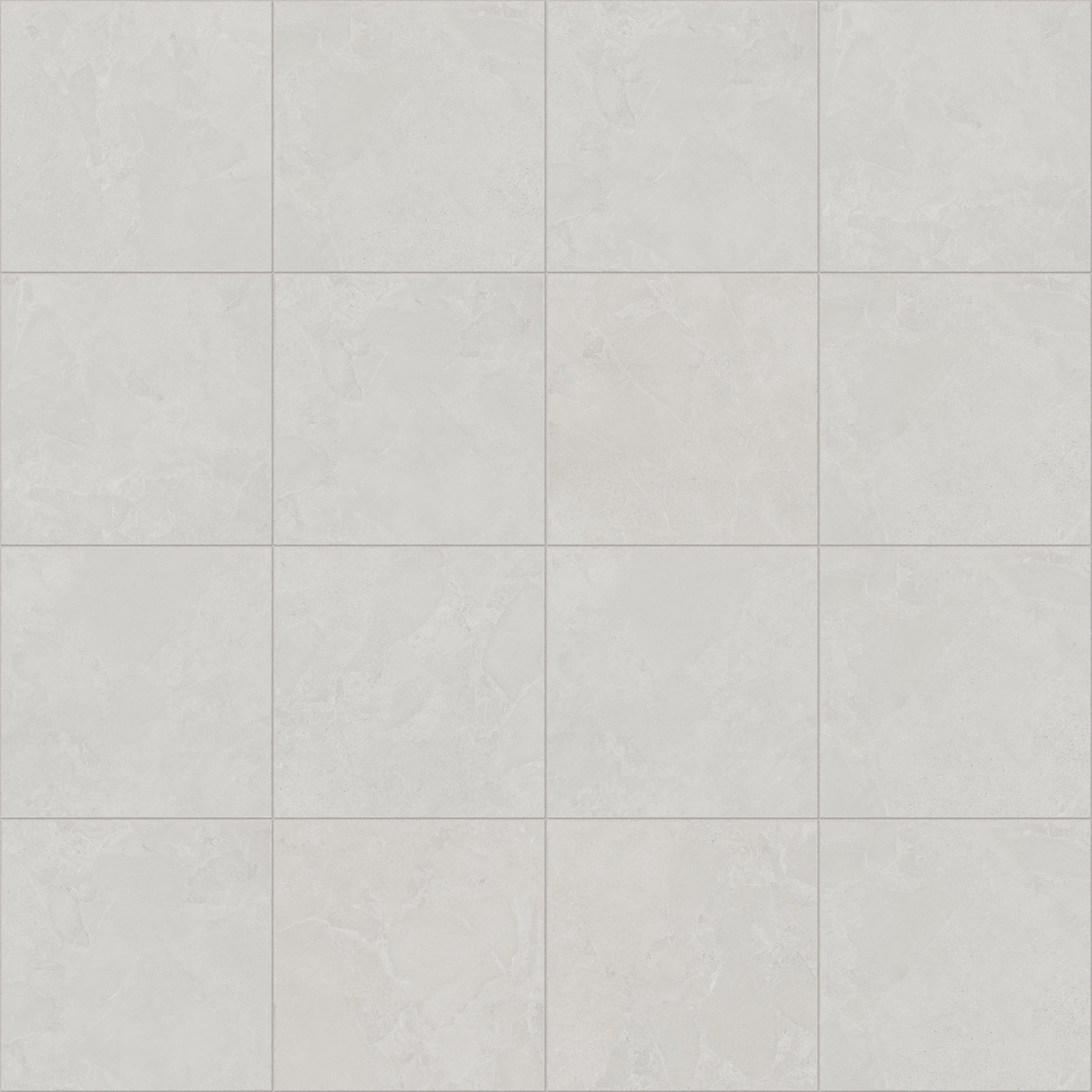 Annalise 24x24 Matte Porcelain Tile in Fog