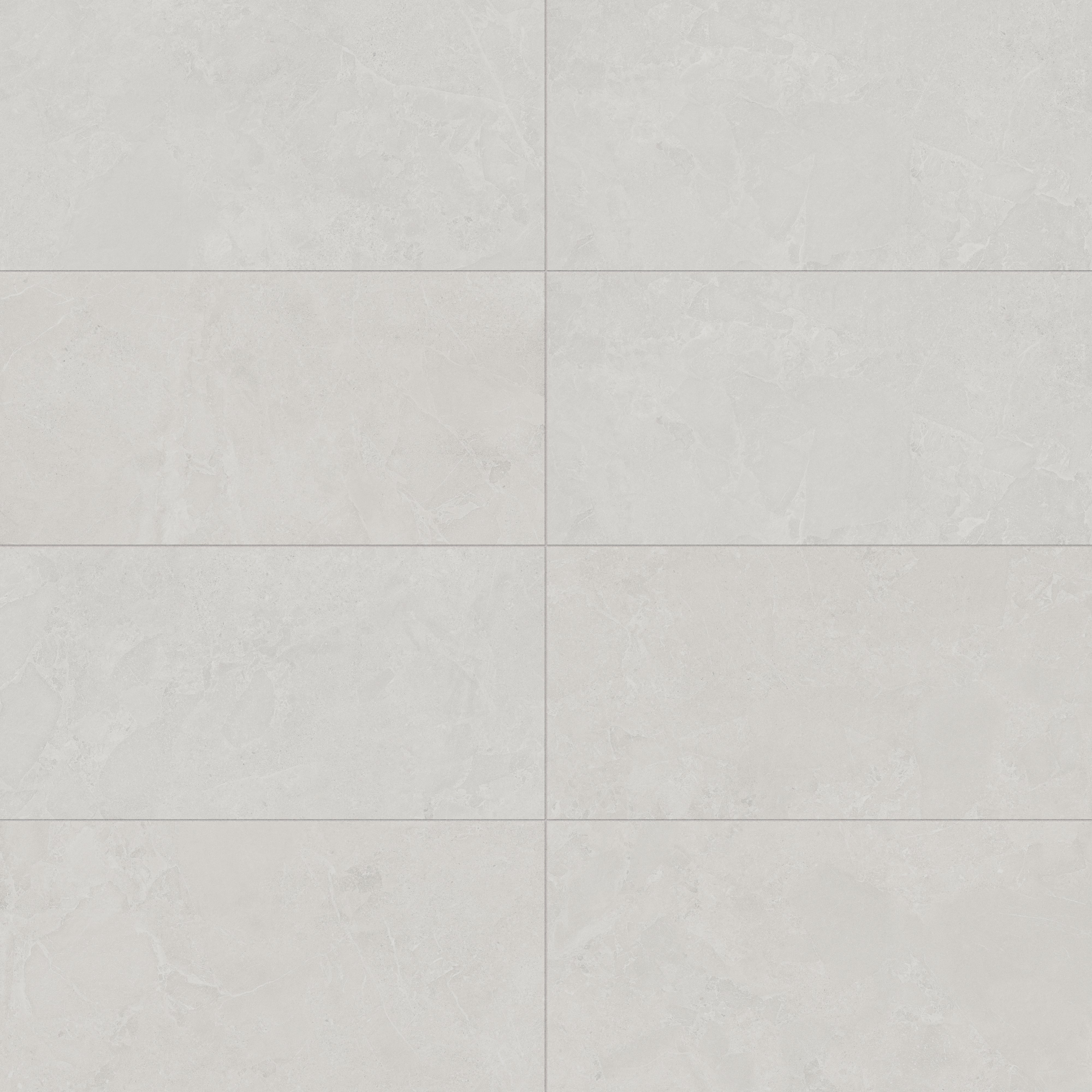 Annalise 24x48 Matte Porcelain Tile in Fog