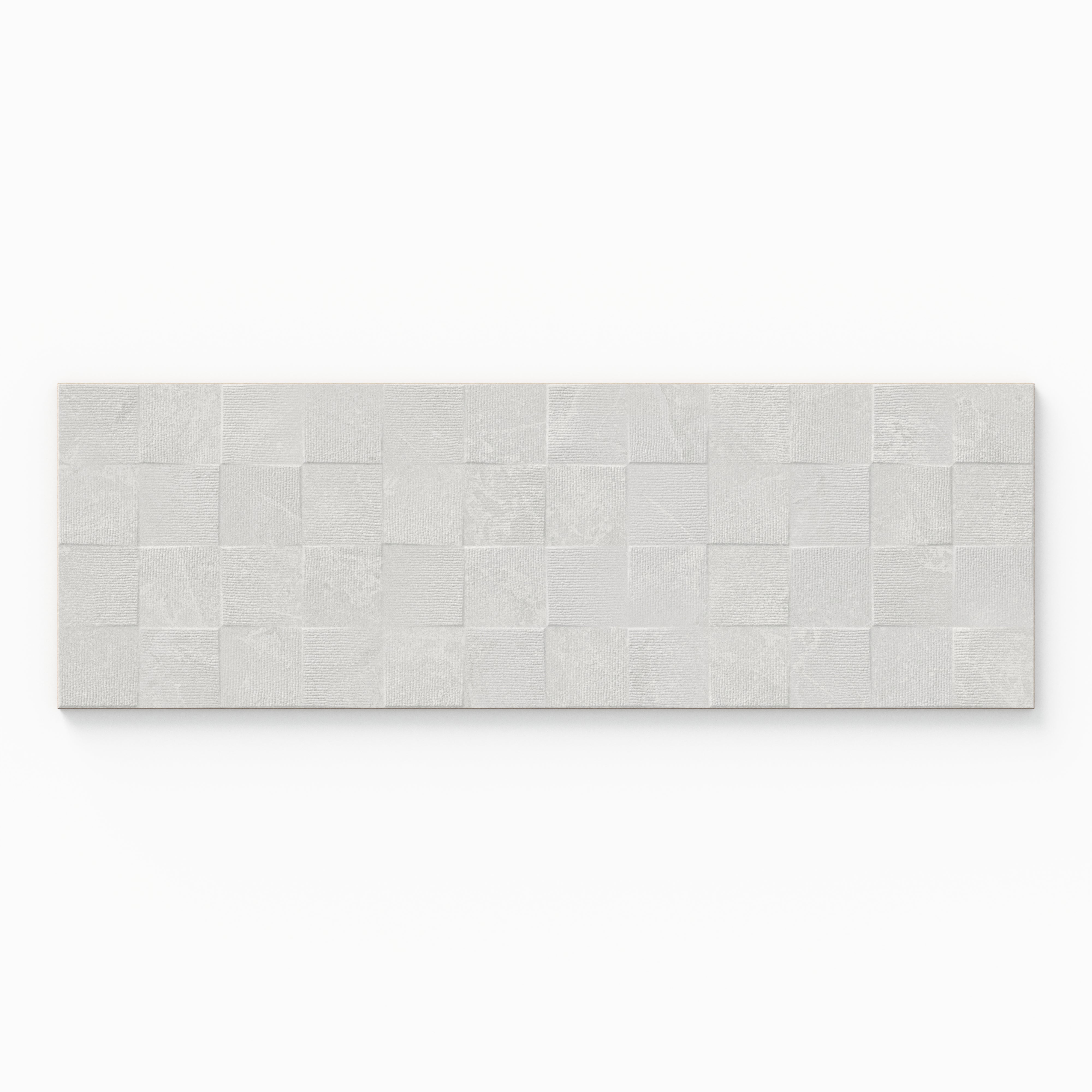 Annalise 12x36 Matte Ceramic Tile in Fog Deco