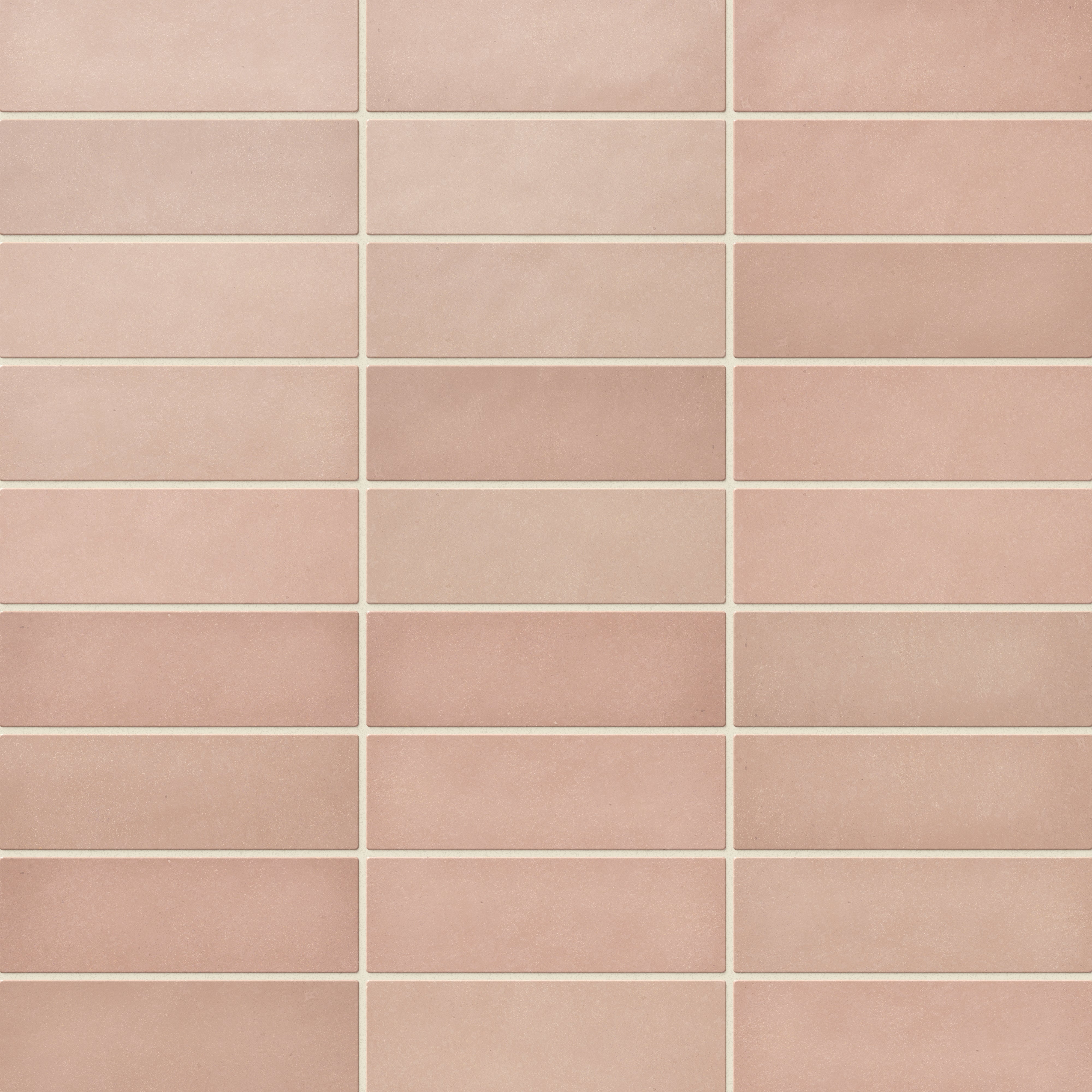 Ellie 2.5x8 Matte Ceramic Tile in Blush