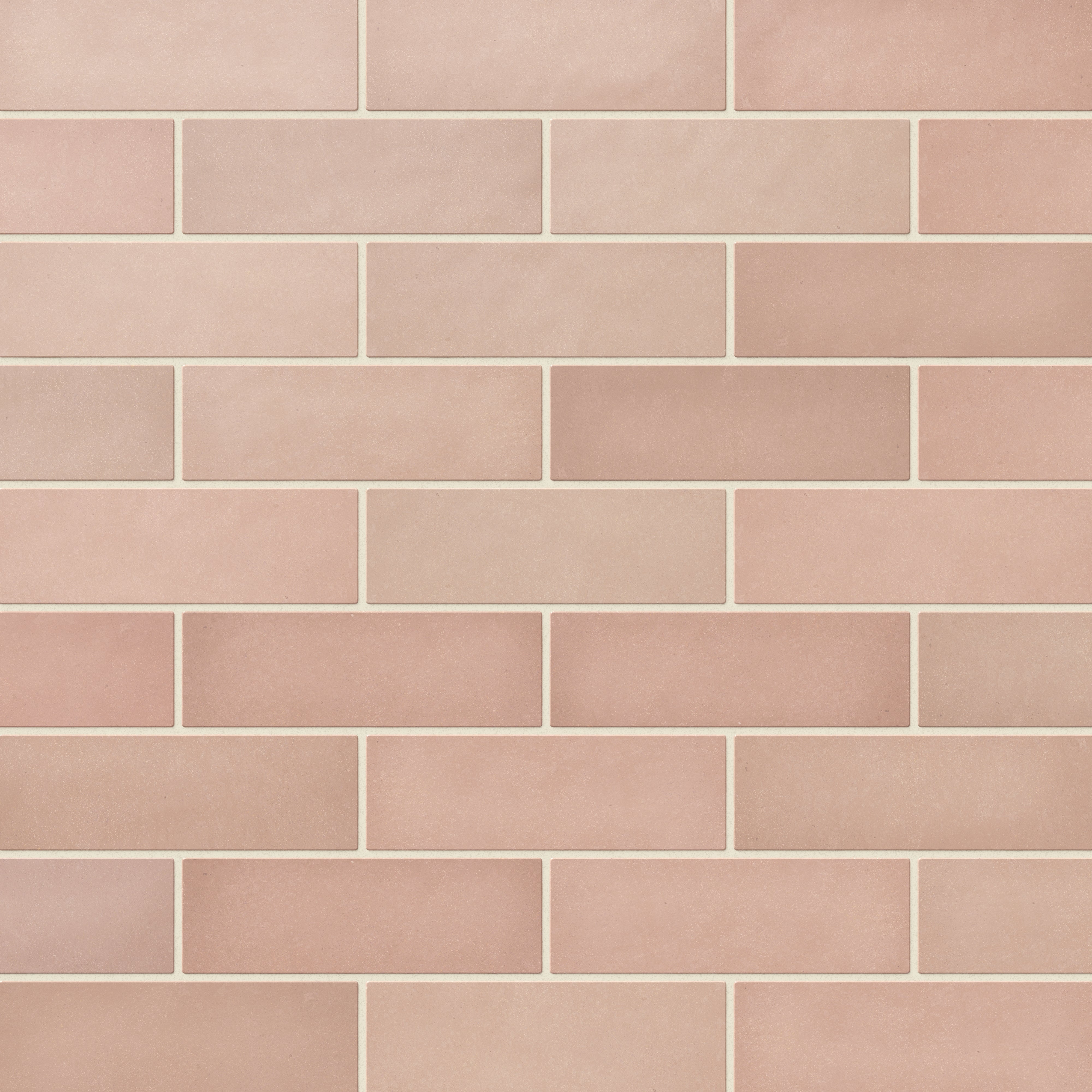 Ellie 2.5x8 Matte Ceramic Tile in Blush