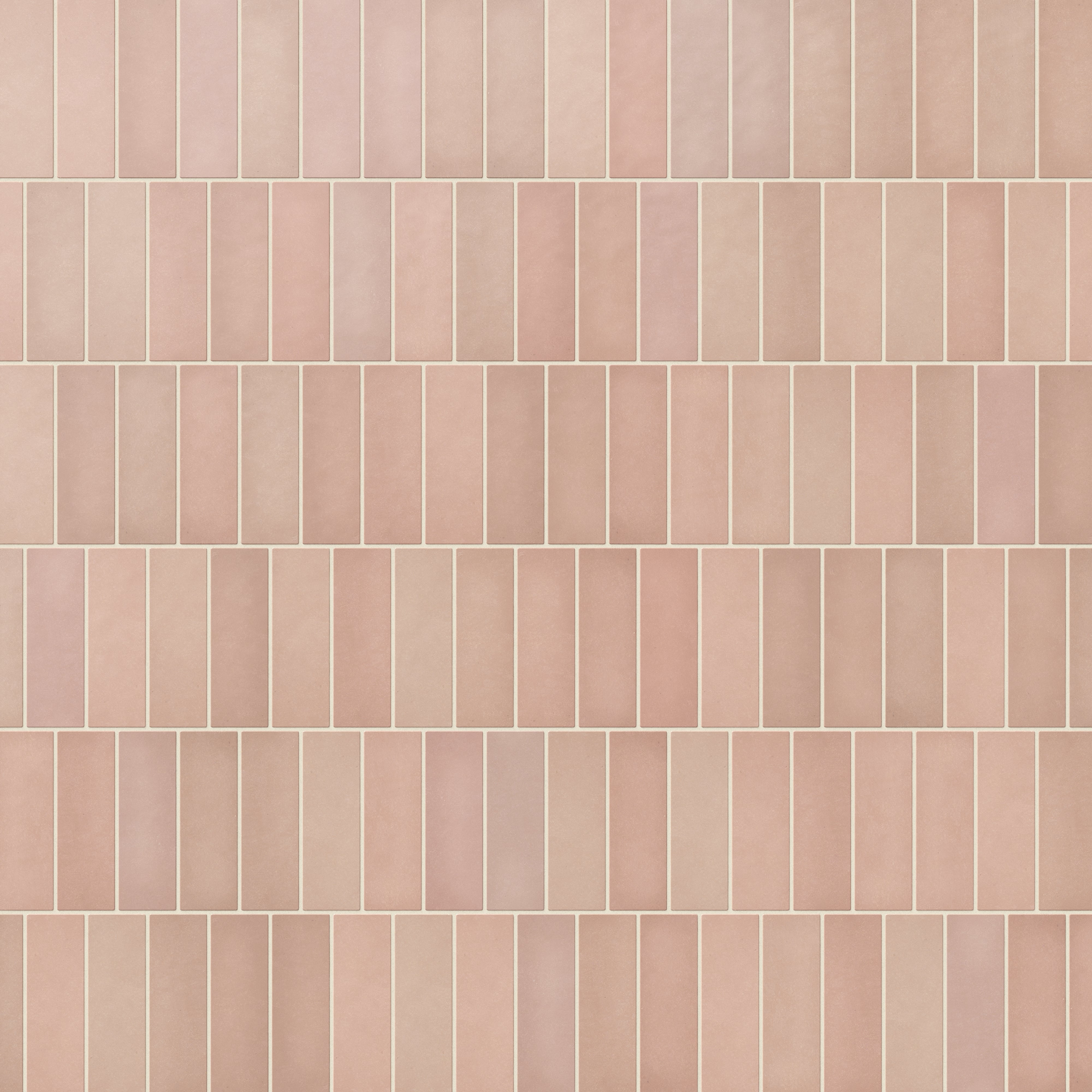 Ellie 2.5x8 Matte Ceramic Tile in Blush