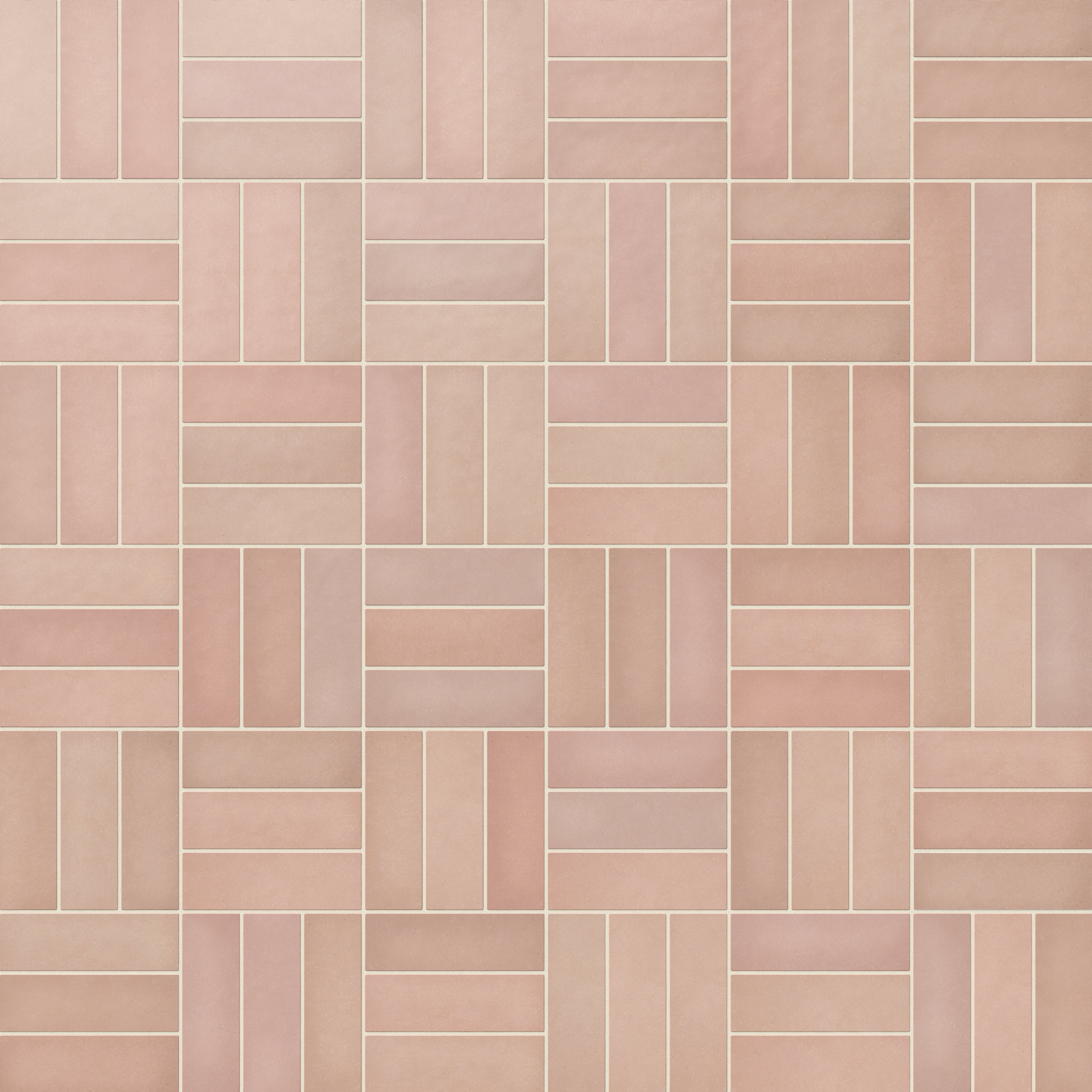 Ellie 2.5x8 Matte Ceramic Tile in Blush