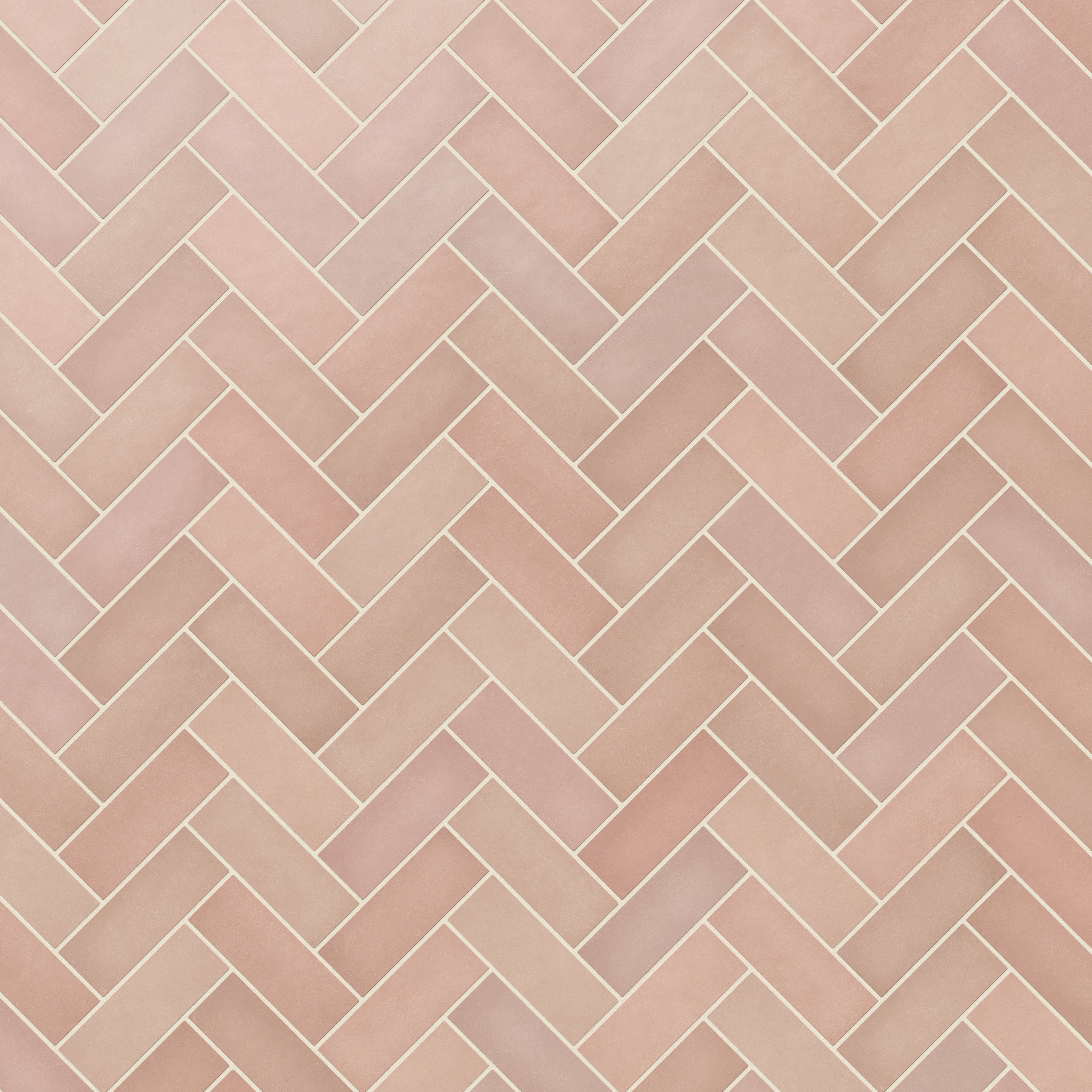 Ellie 2.5x8 Matte Ceramic Tile in Blush