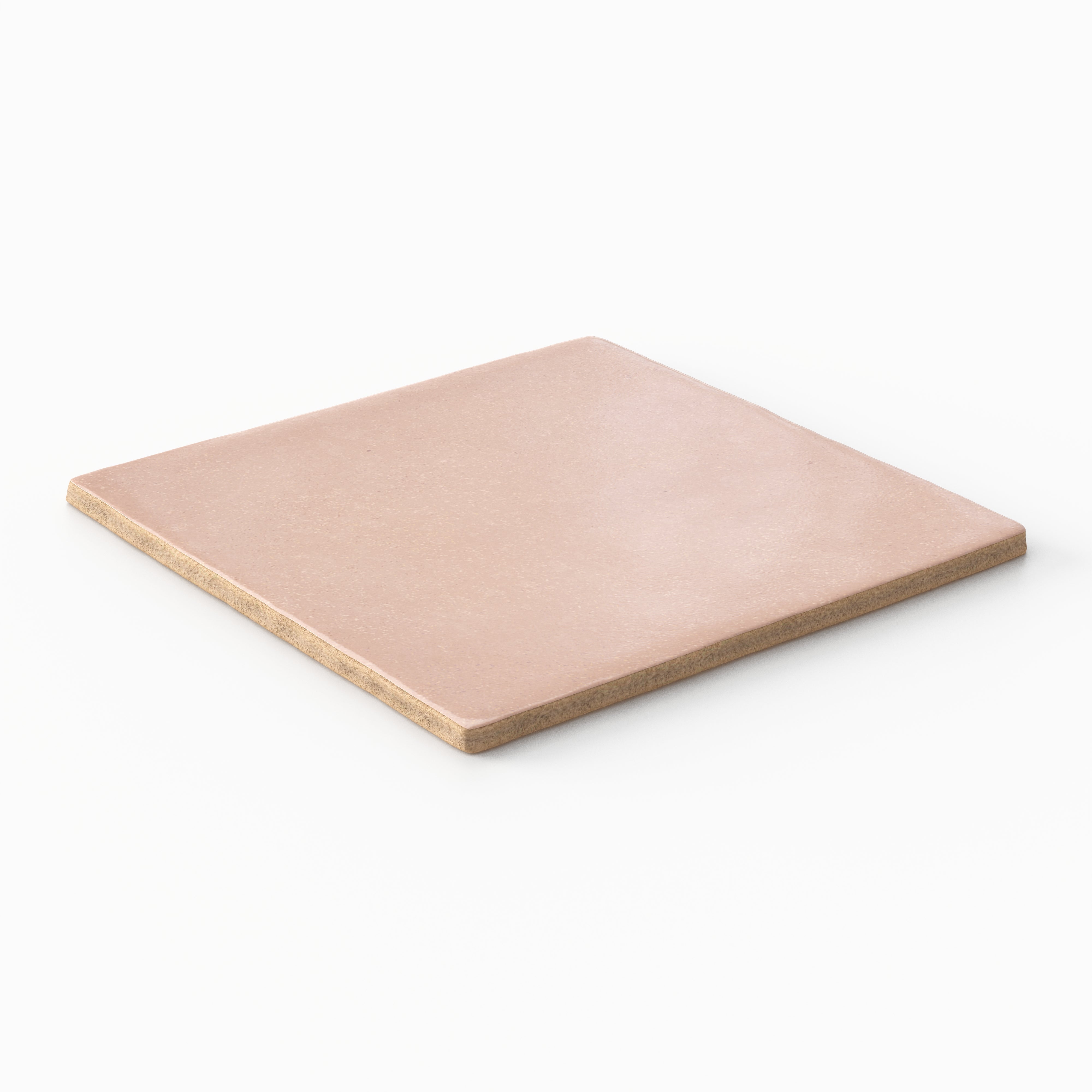 Ellie 5x5 Matte Ceramic Tile in Blush