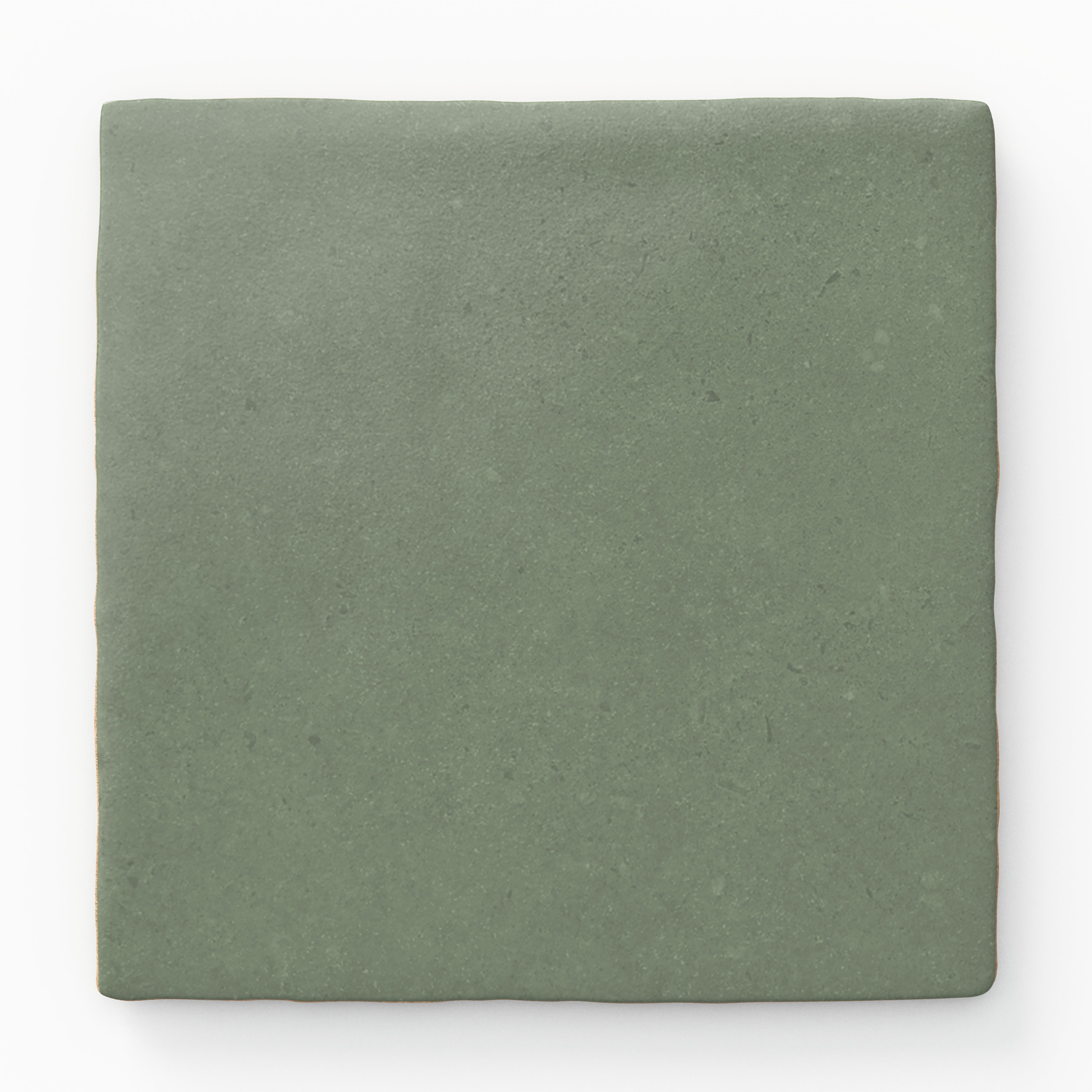 Ellie 5x5 Matte Ceramic Tile in Moss