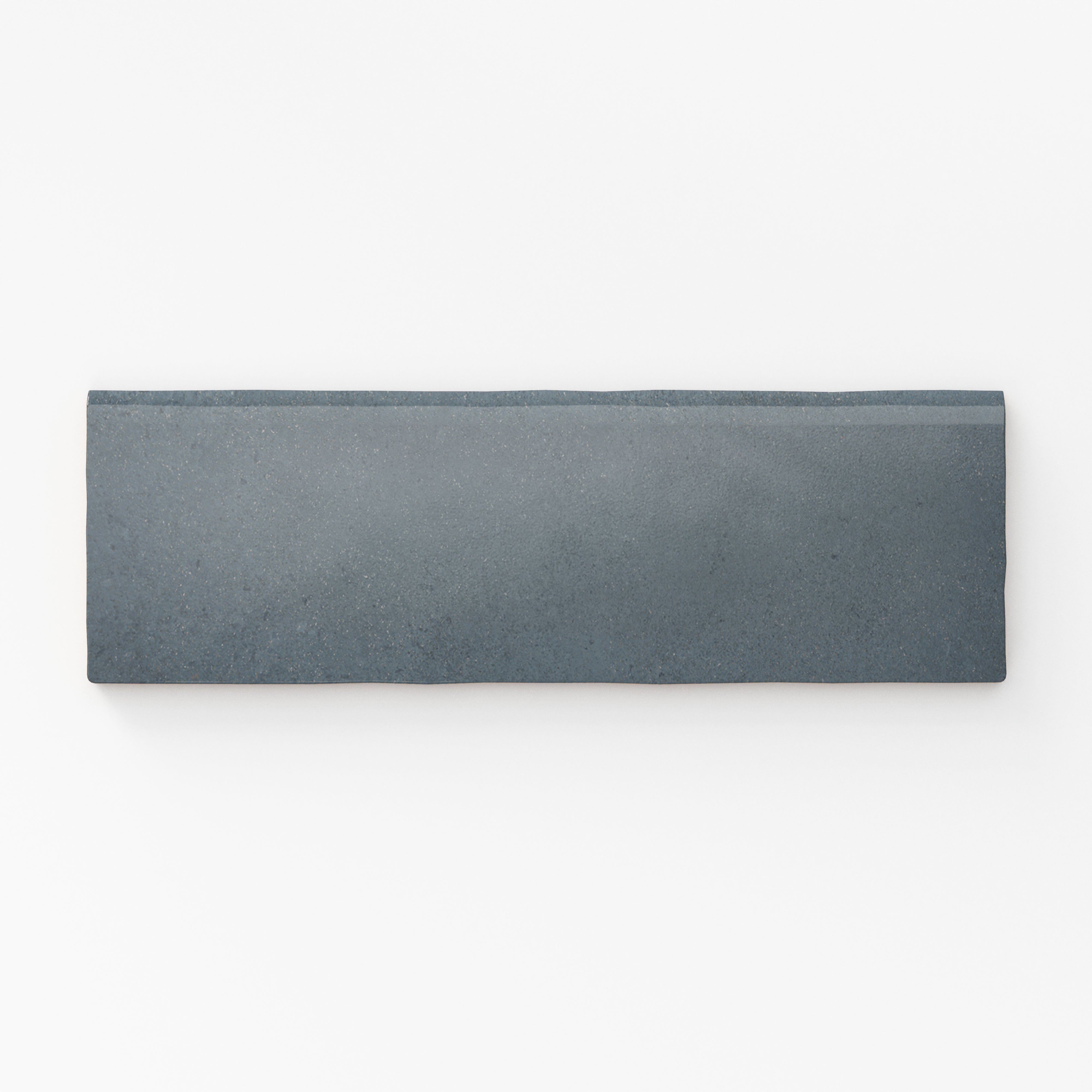 Ellie 2.5x8 Bullnose Matte Porcelain Tile in Denim