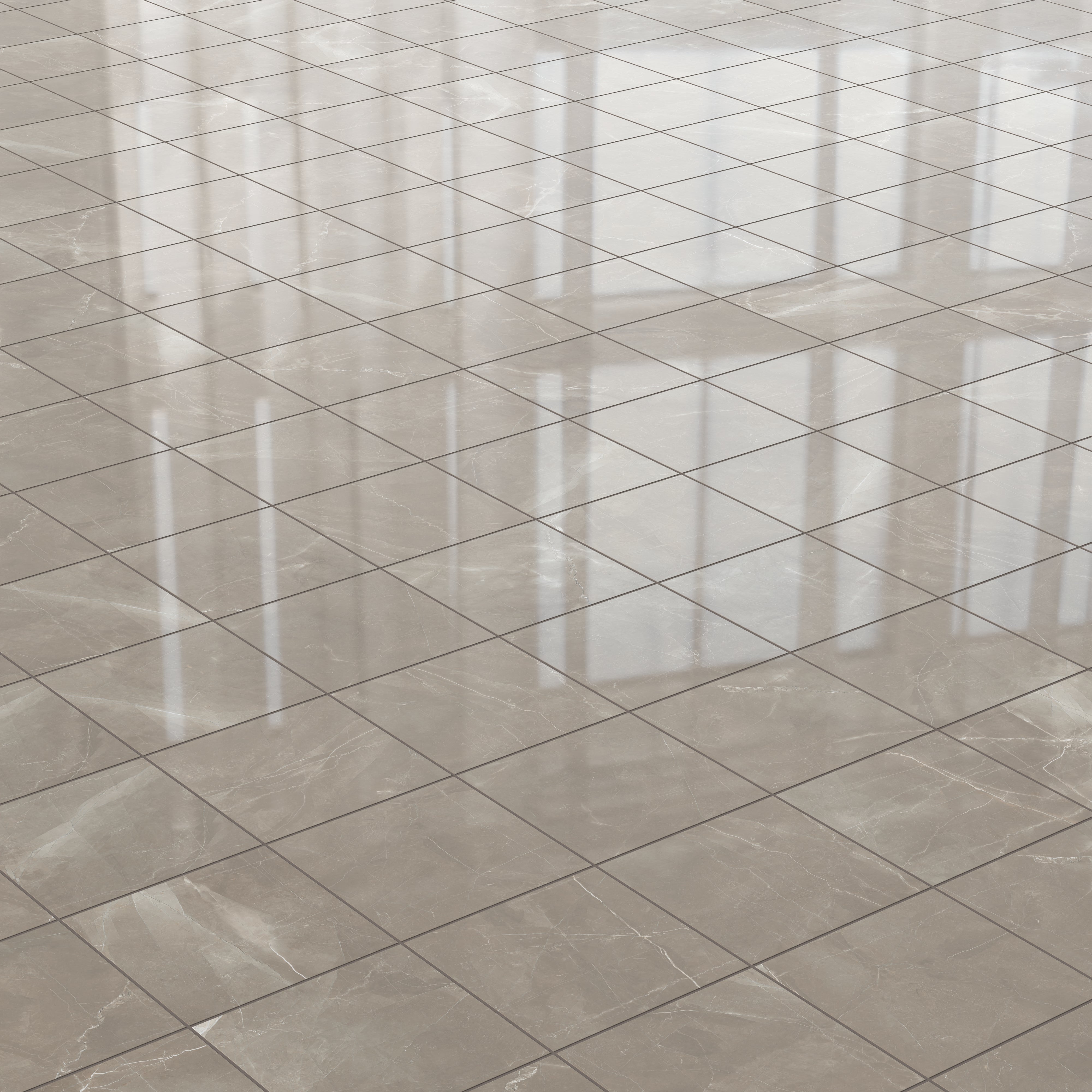 Leona 12x12 Polished Porcelain Tile in Amani Bronze