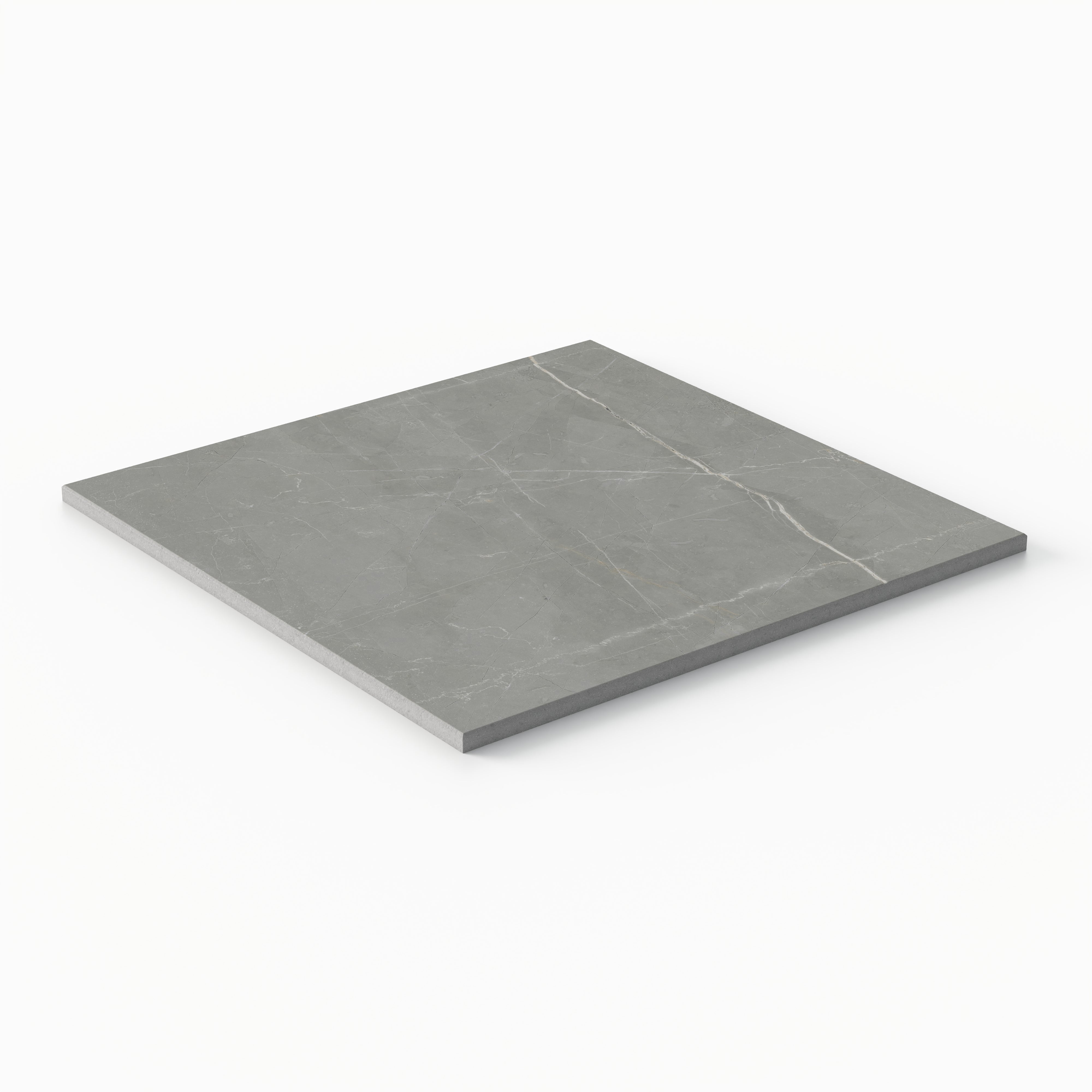 Leona 12x12 Matte Porcelain Tile in Amani Grey