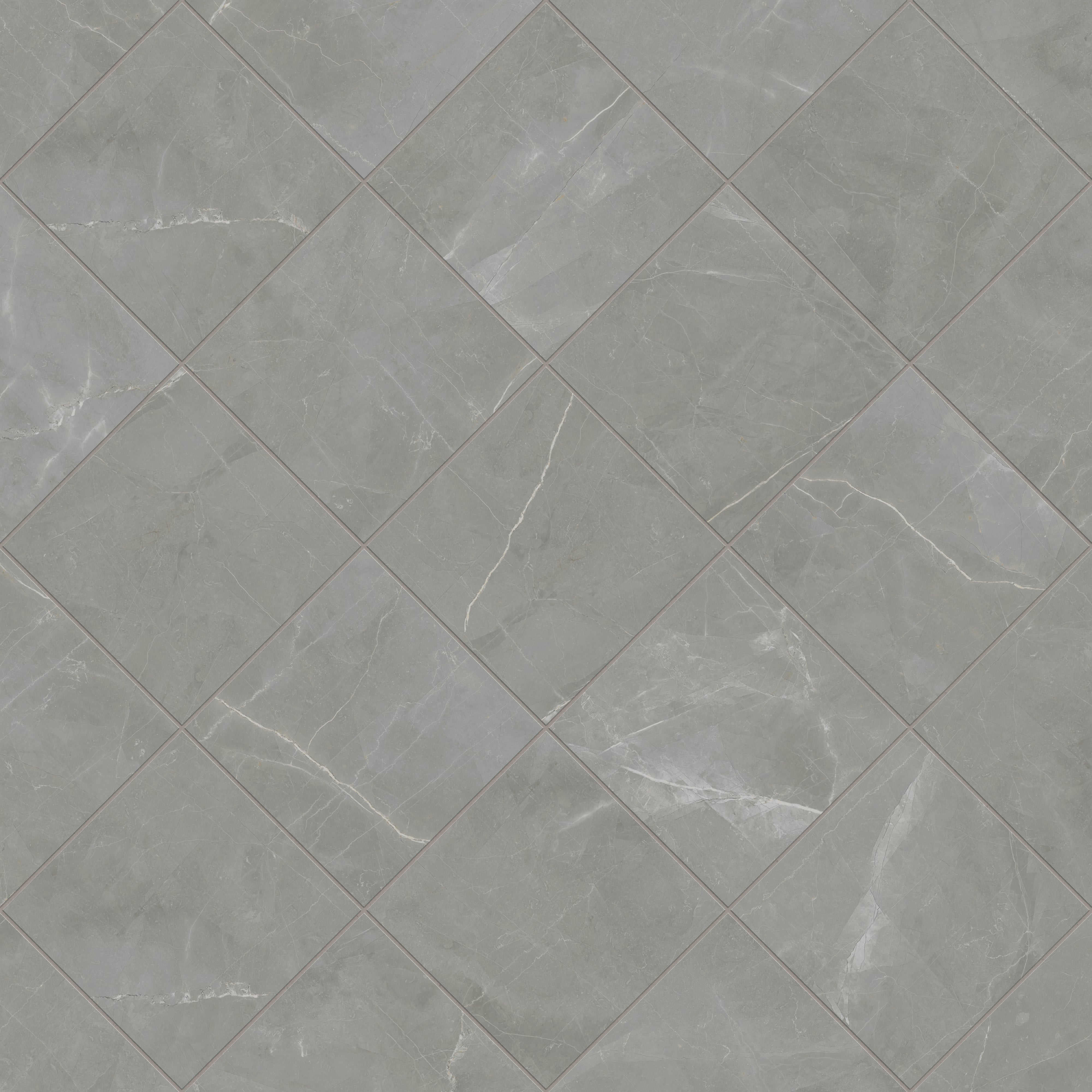 Leona 12x12 Matte Porcelain Tile in Amani Grey