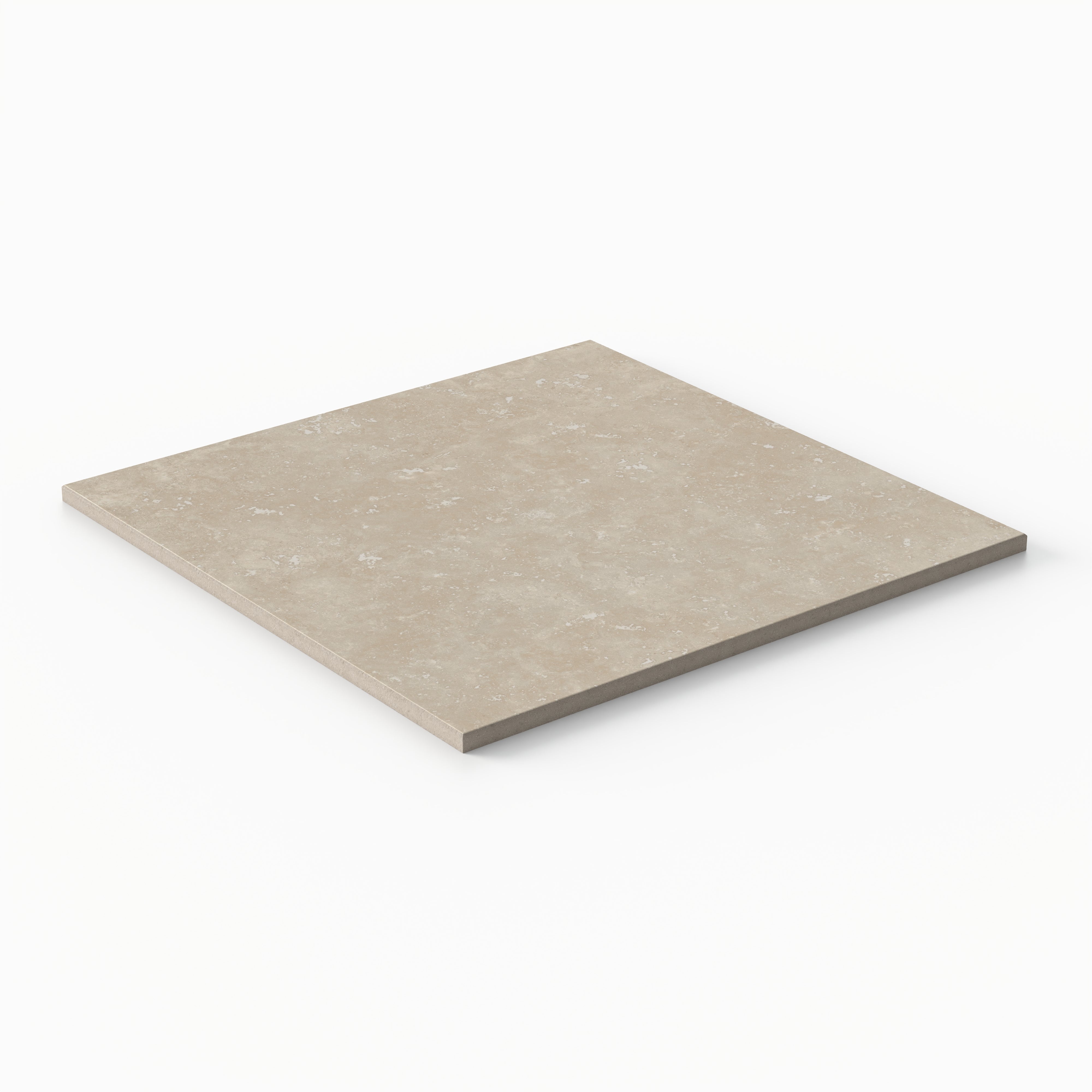 Leona 12x12 Matte Porcelain Tile in Marfil