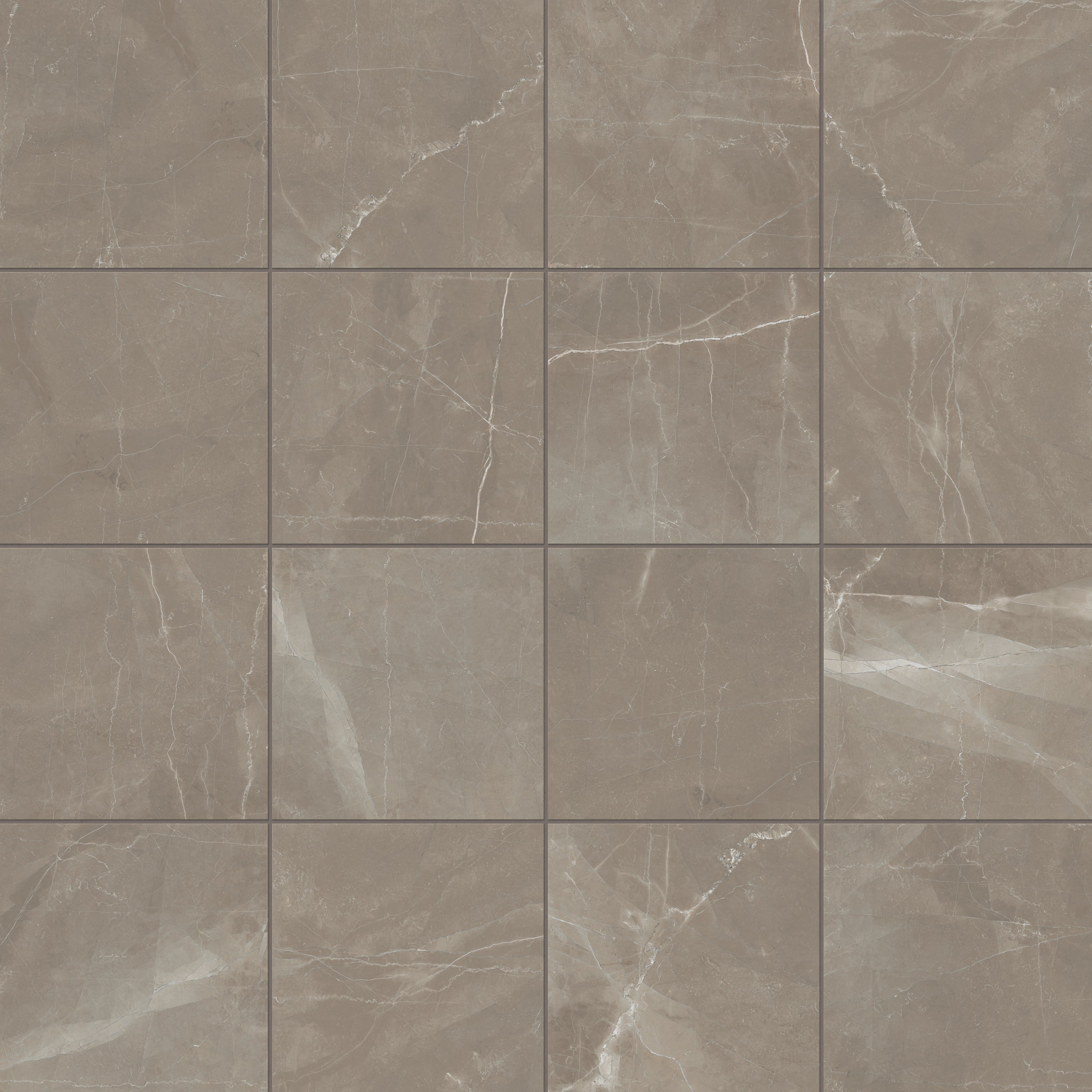 Leona 12x12 Matte Porcelain Tile in Amani Bronze