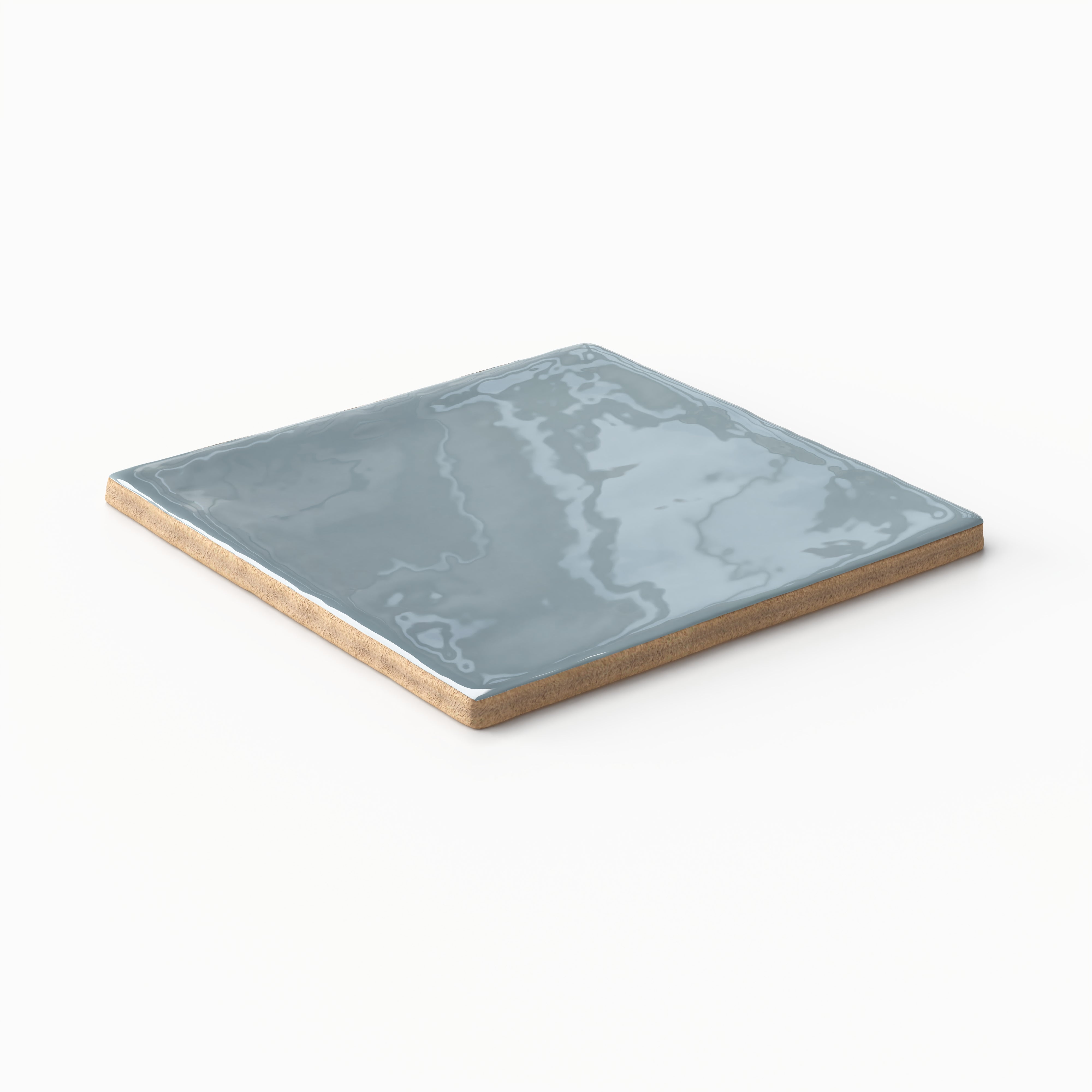 Maisie 4x4 Glossy Ceramic Tile in Ocean