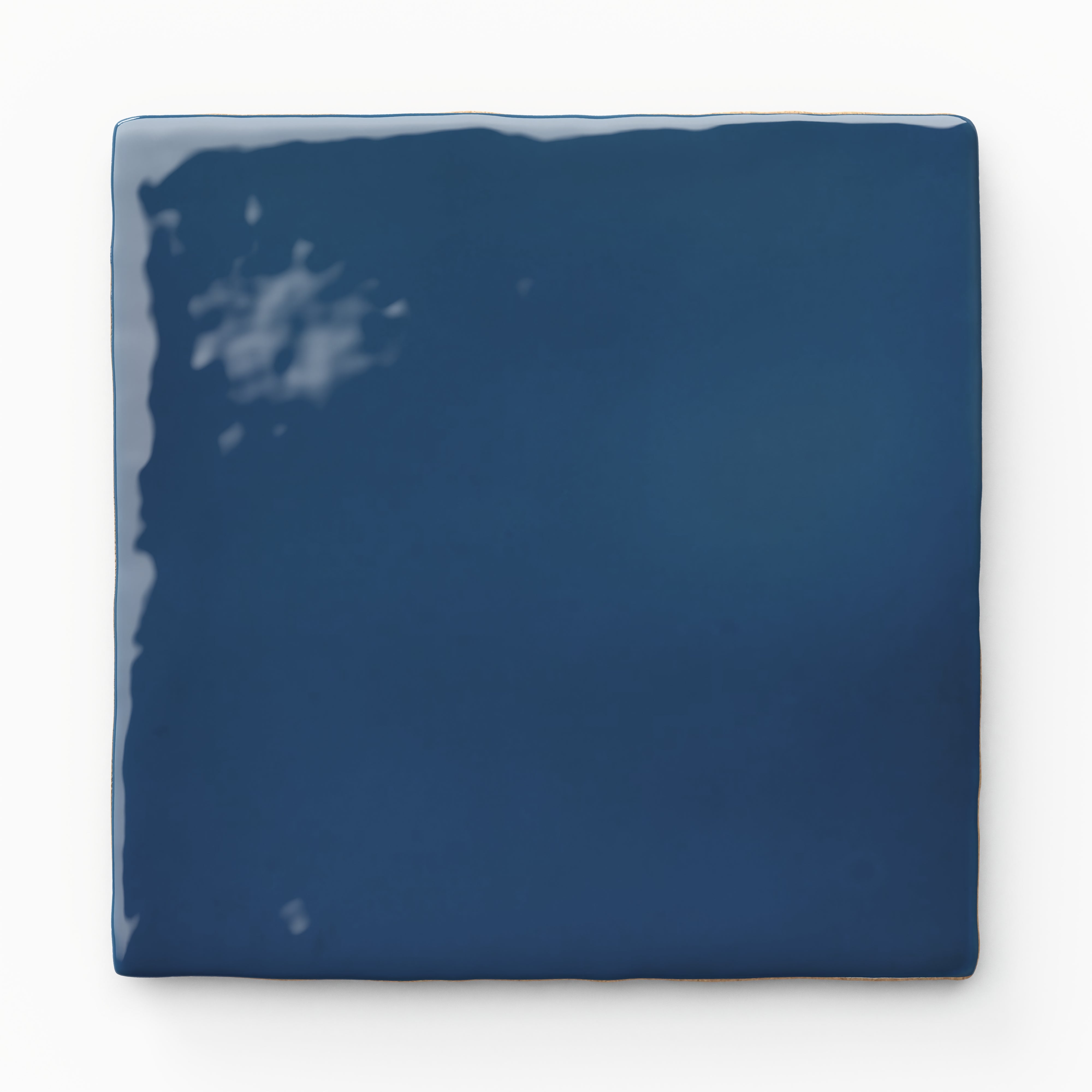 Maisie 4x4 Glossy Ceramic Tile in Cobalt