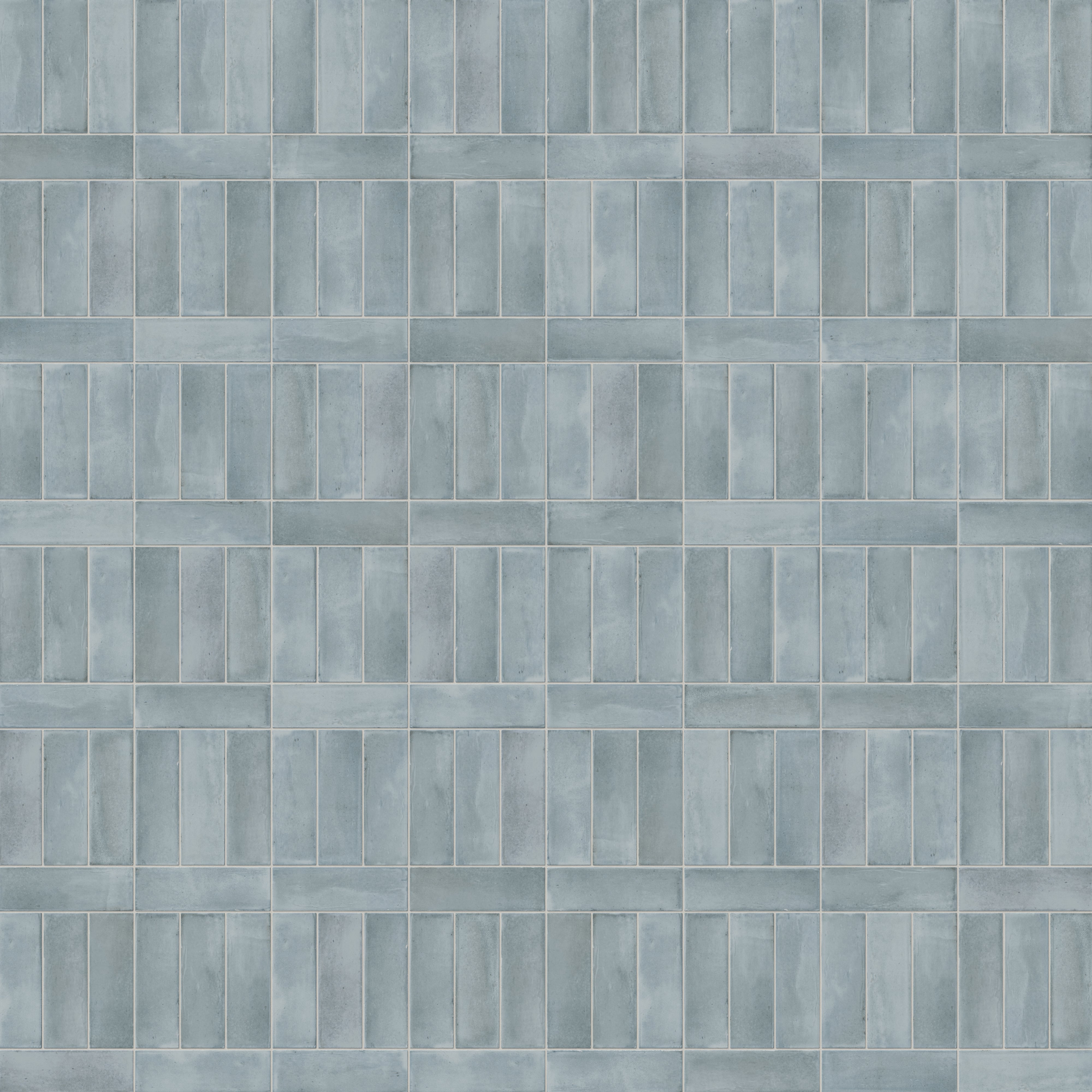 Natasha 2x6 Matte Porcelain Tile in Ice