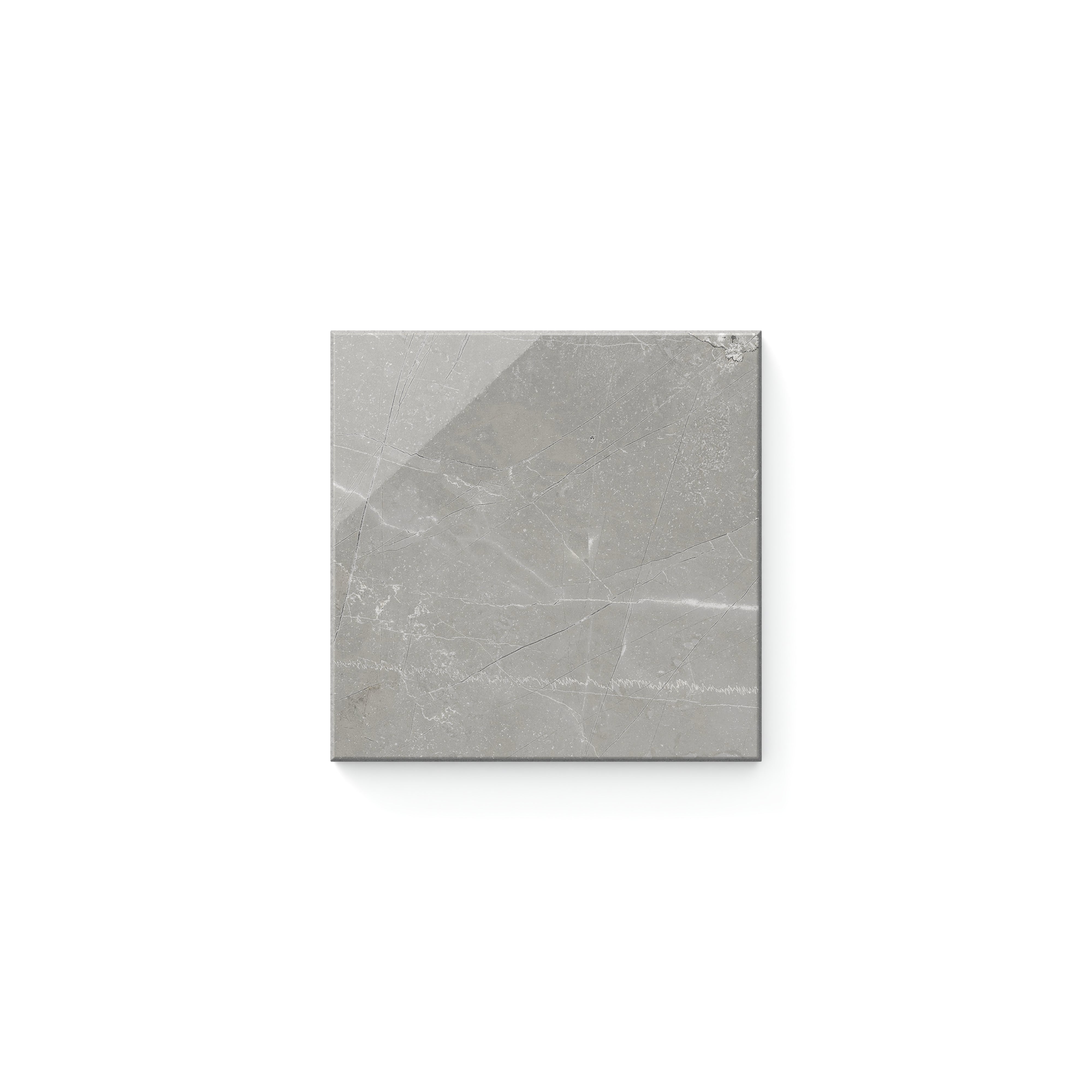 Leona Polished Amani Grey 4x4 Tile Sample