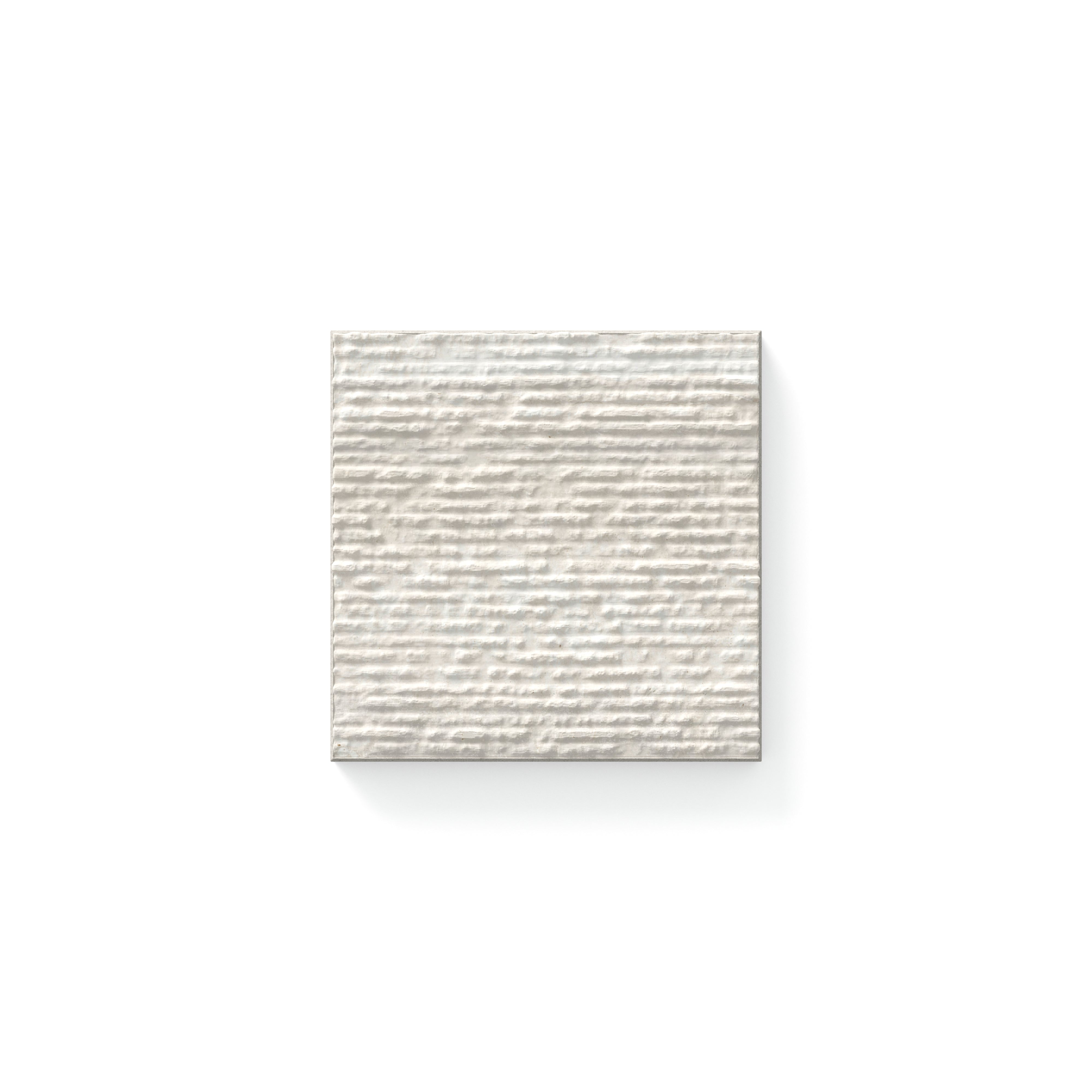 Wren Chiseled Oat 4x4 Tile Sample