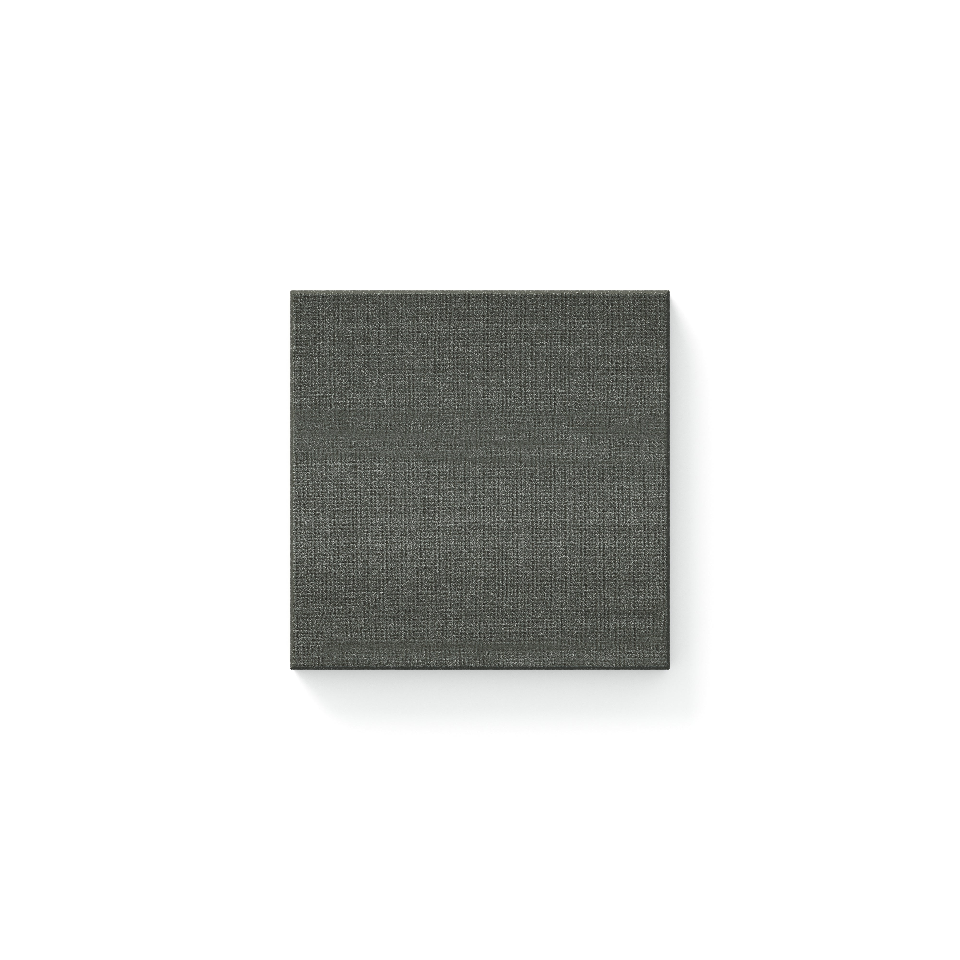 Riley Matte Linen Pattern Charcoal 4x4 Tile Sample