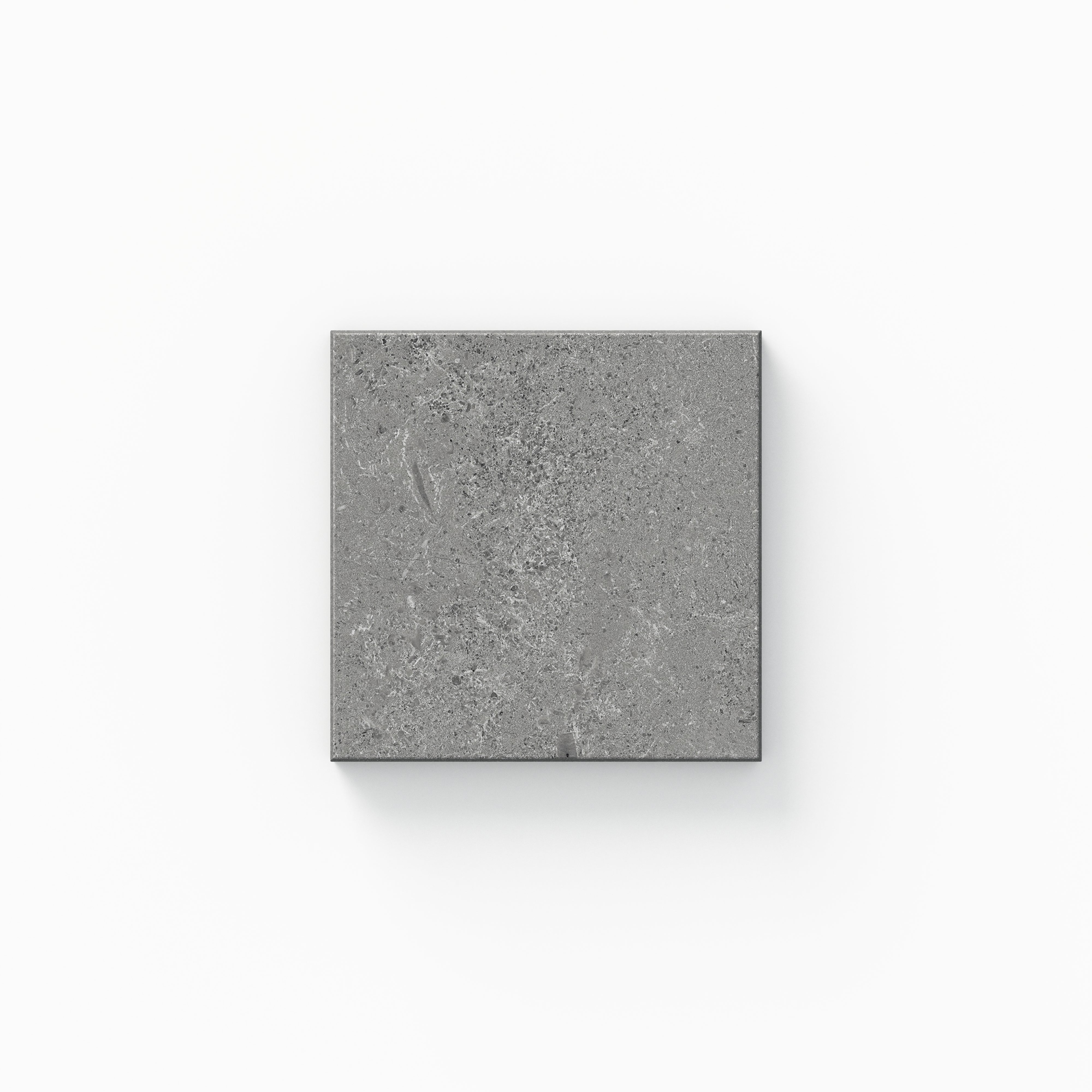 Tatum Matte Cross-Cut Pewter 4x4 Tile Sample