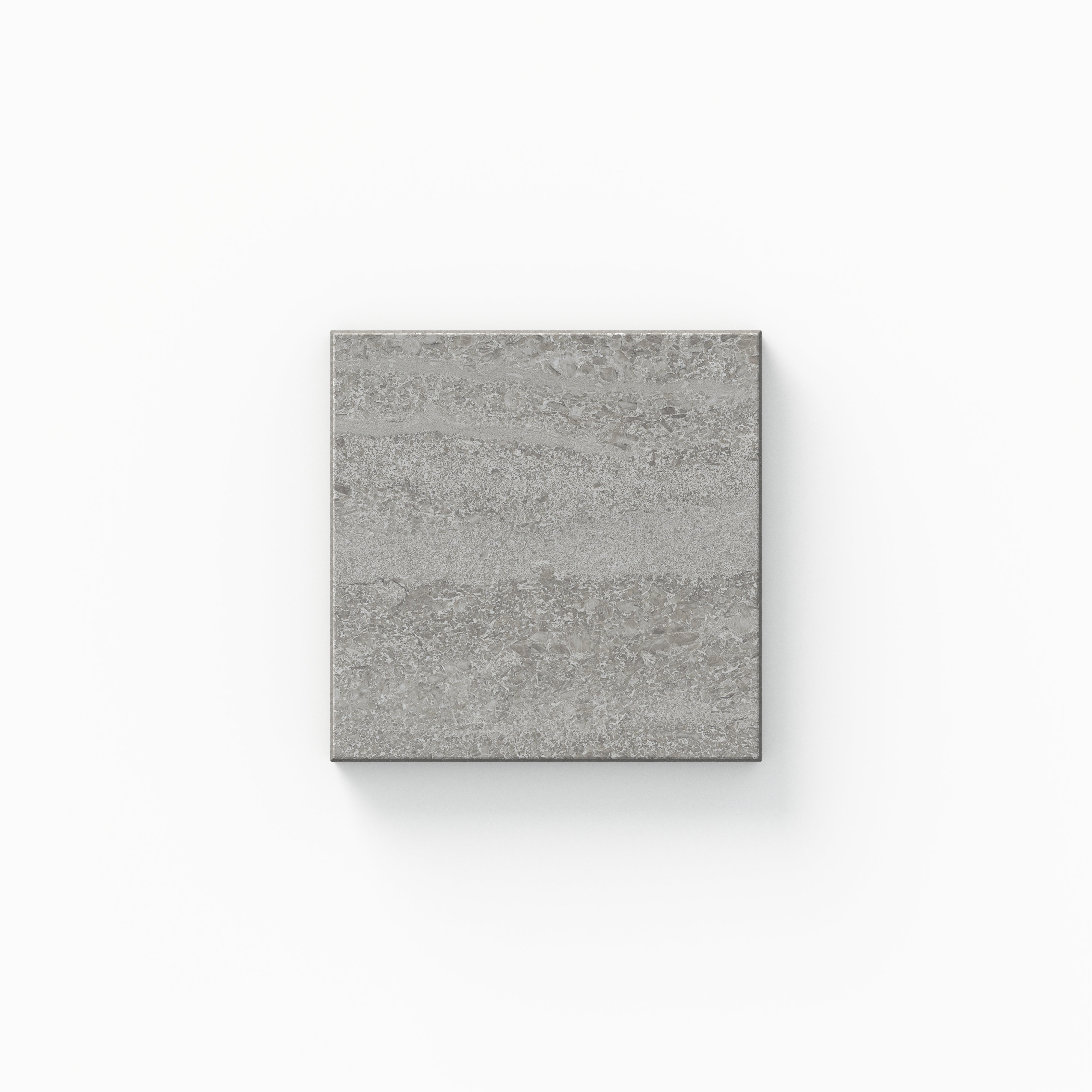Tatum Matte Vein-Cut Ash 4x4 Tile Sample