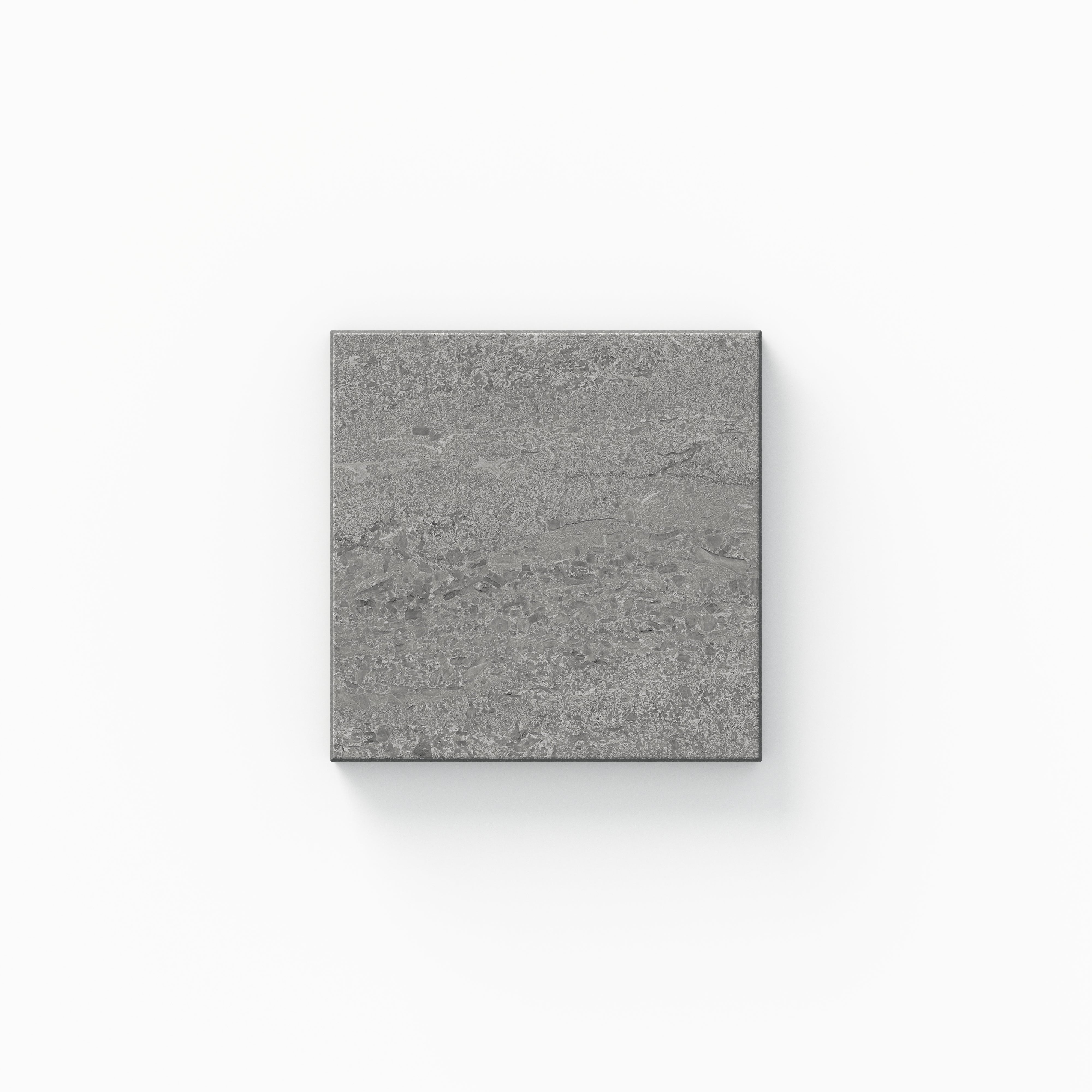 Tatum Matte Vein-Cut Pewter 4x4 Tile Sample