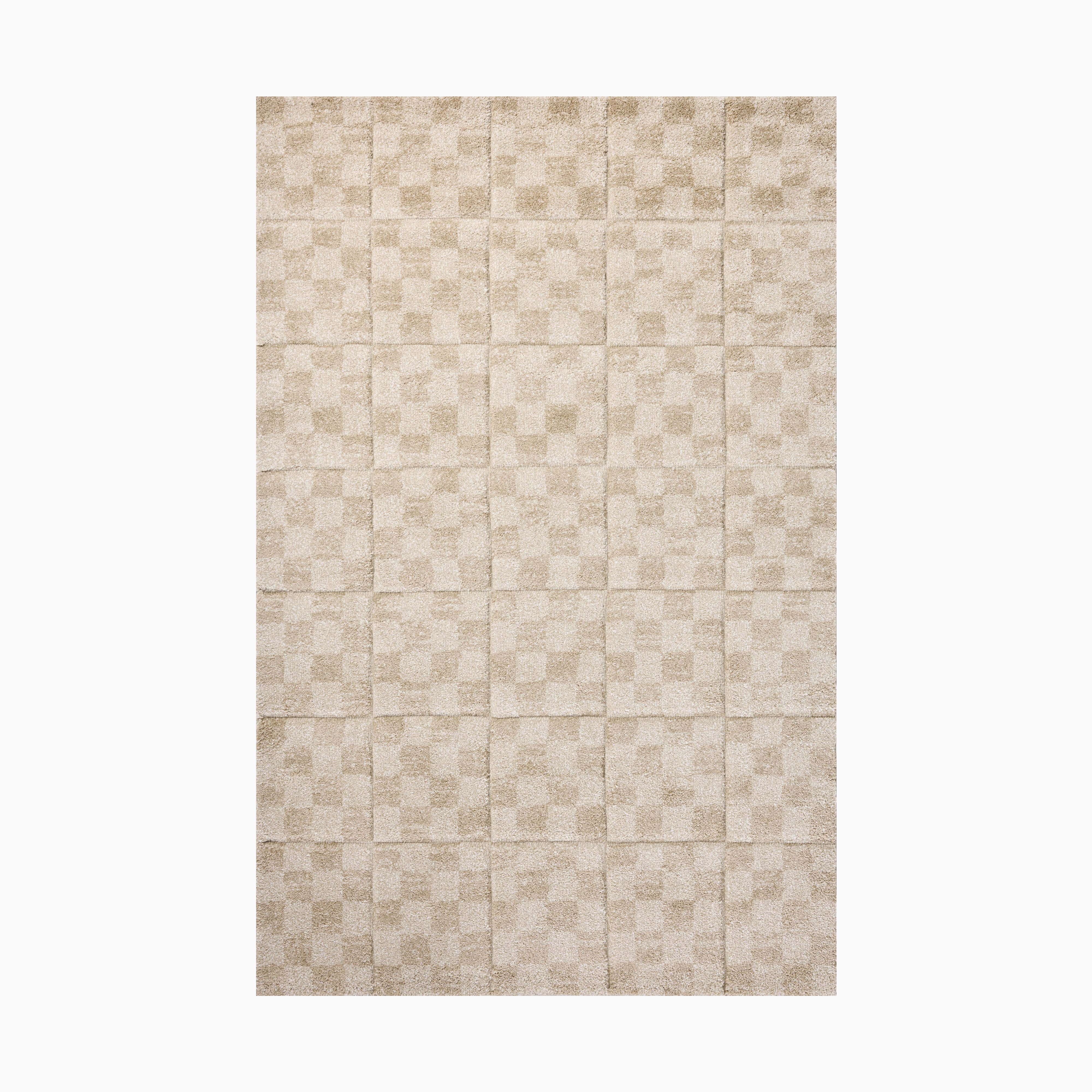 Broderick Polypropylene Pile Rug in Natural / Bone